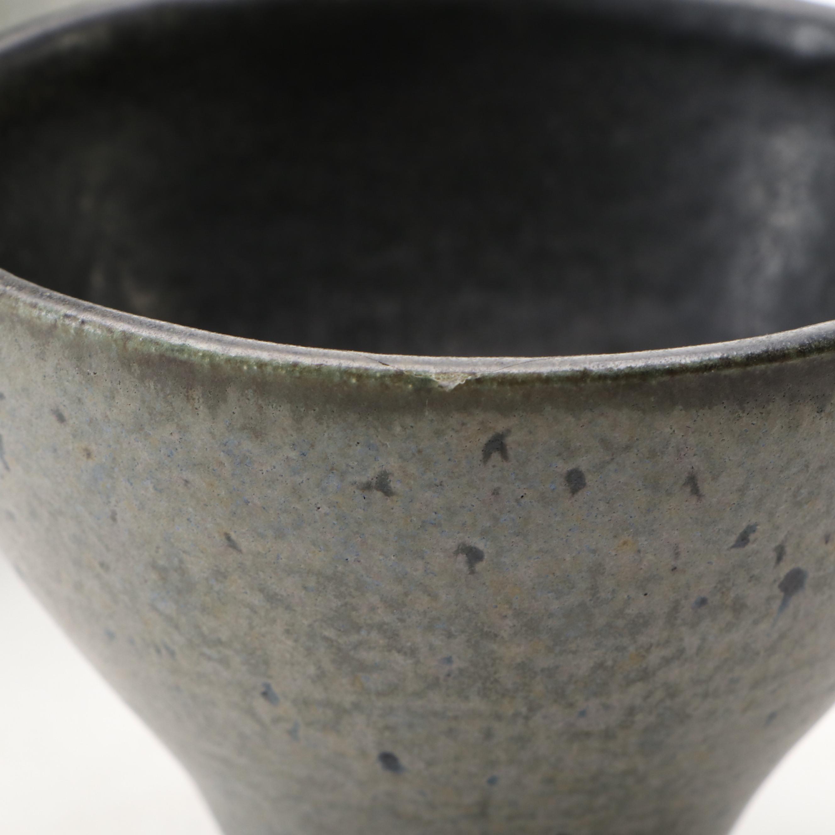 Camilla Garret Mid Century Modern Art Pottery Ceramic Vases and Bowl