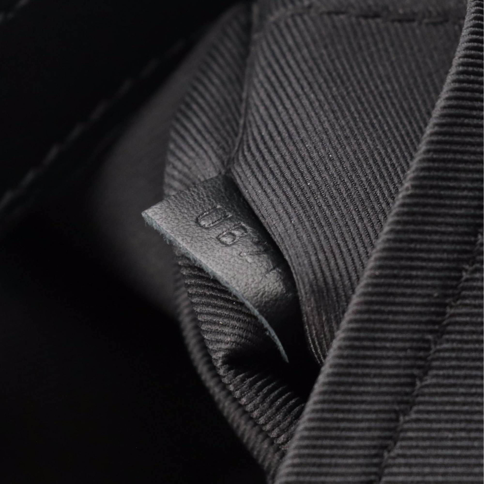 Louis Vuitton Rainbow X Printed Soft Hat Trunk Bag in Black Taïga Leather