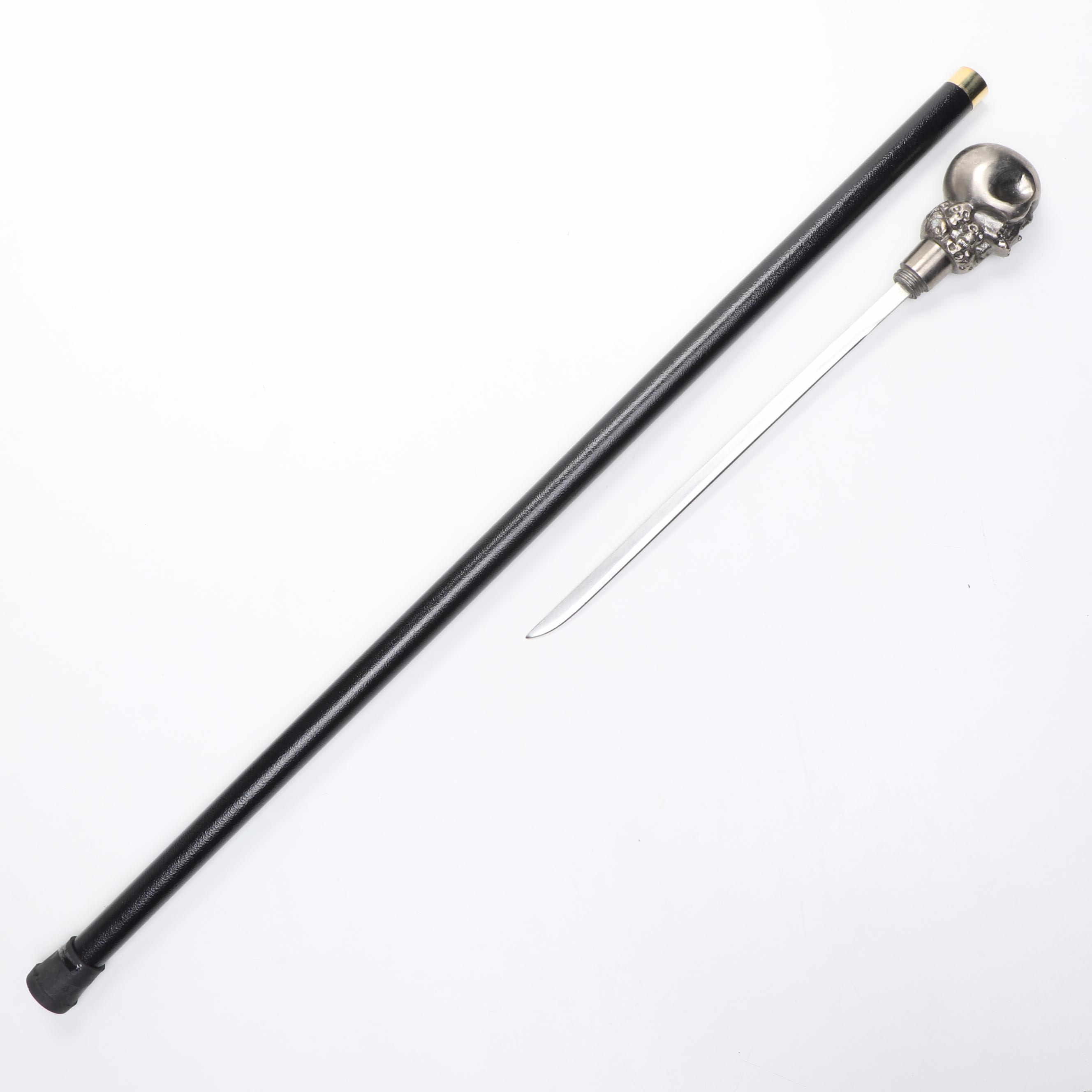 Skull Handled Sword Cane