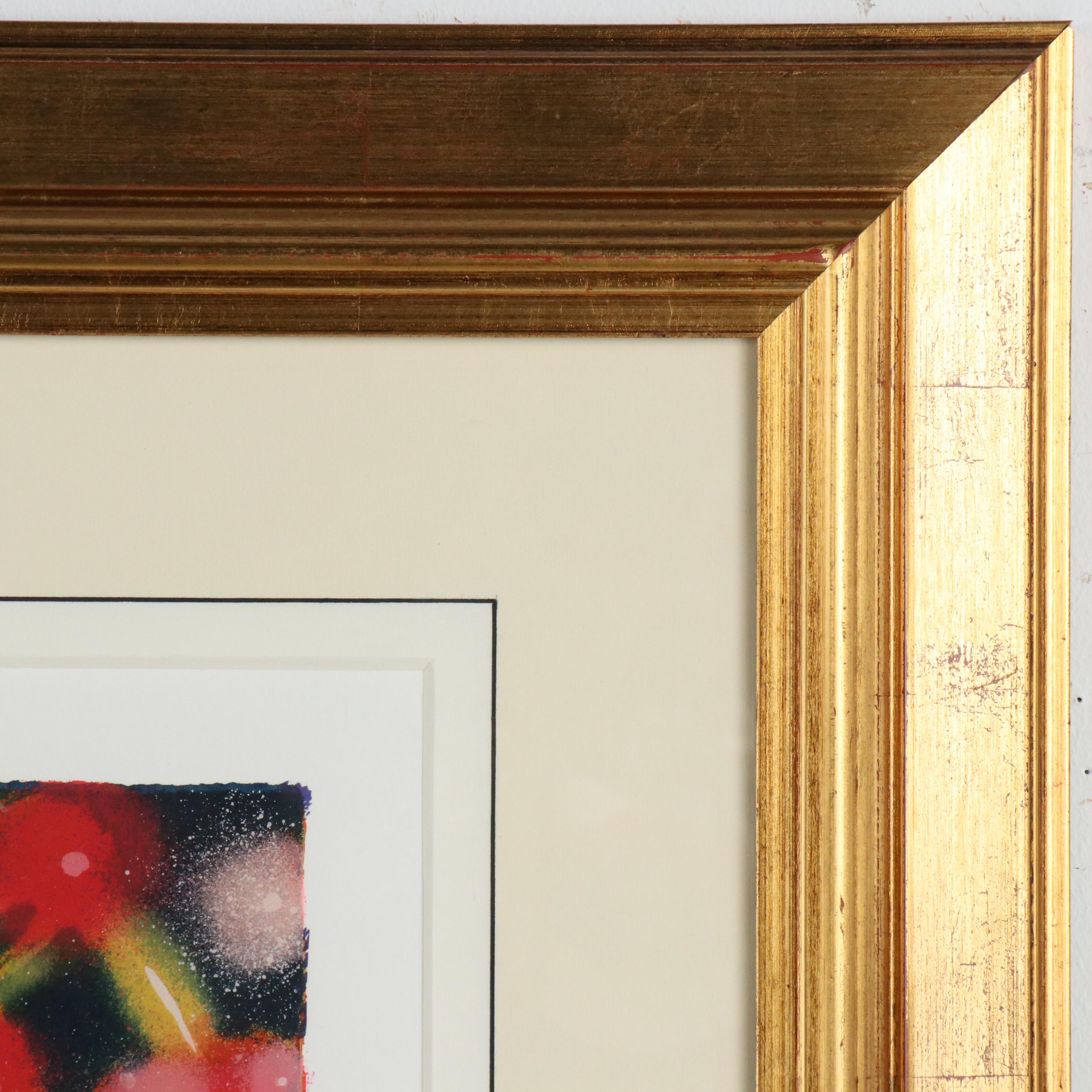 James Talmadge Serigraph "Opening Night at the Carnival," 1990s