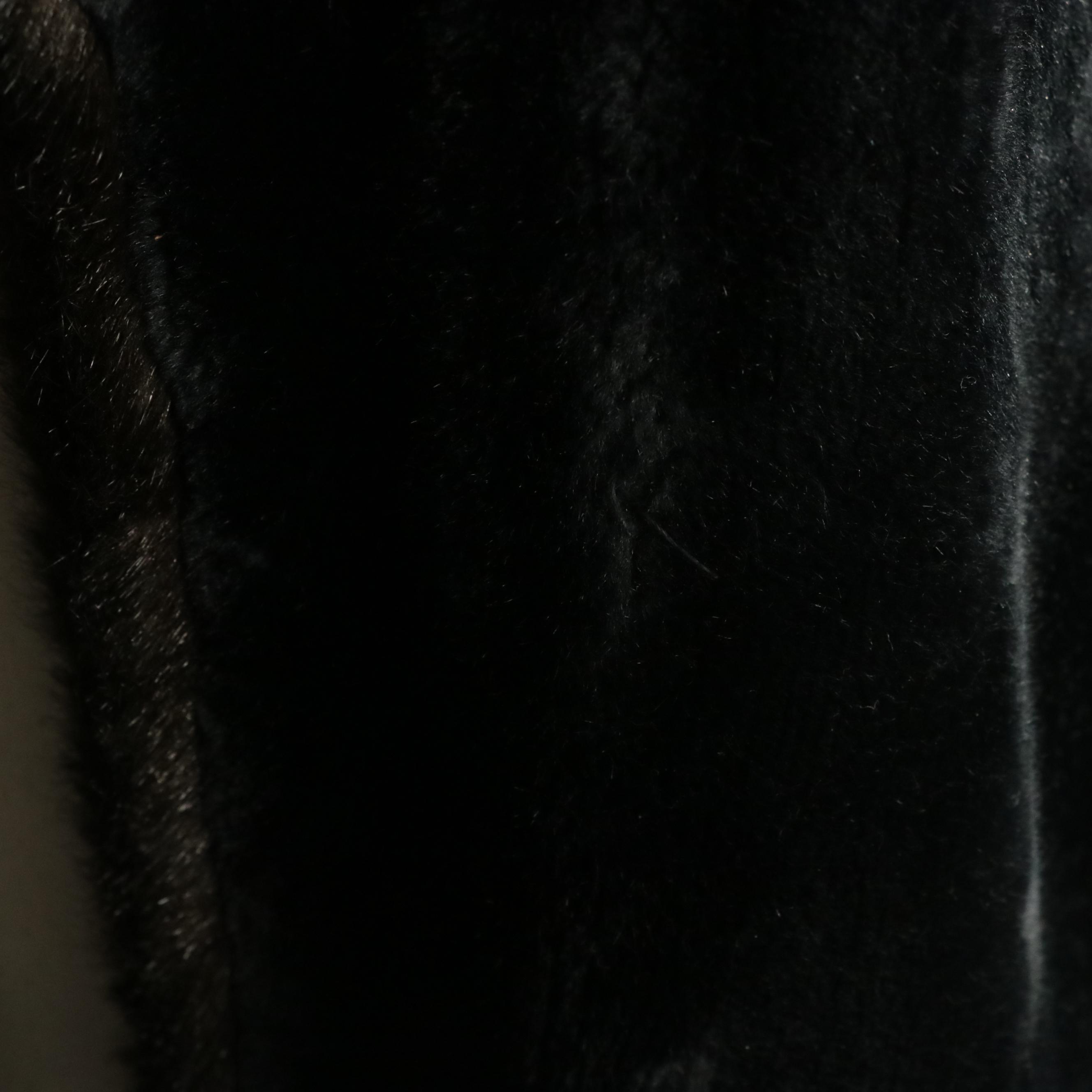 Russel Taylor Belted Coat in Borgazia Faux Fur