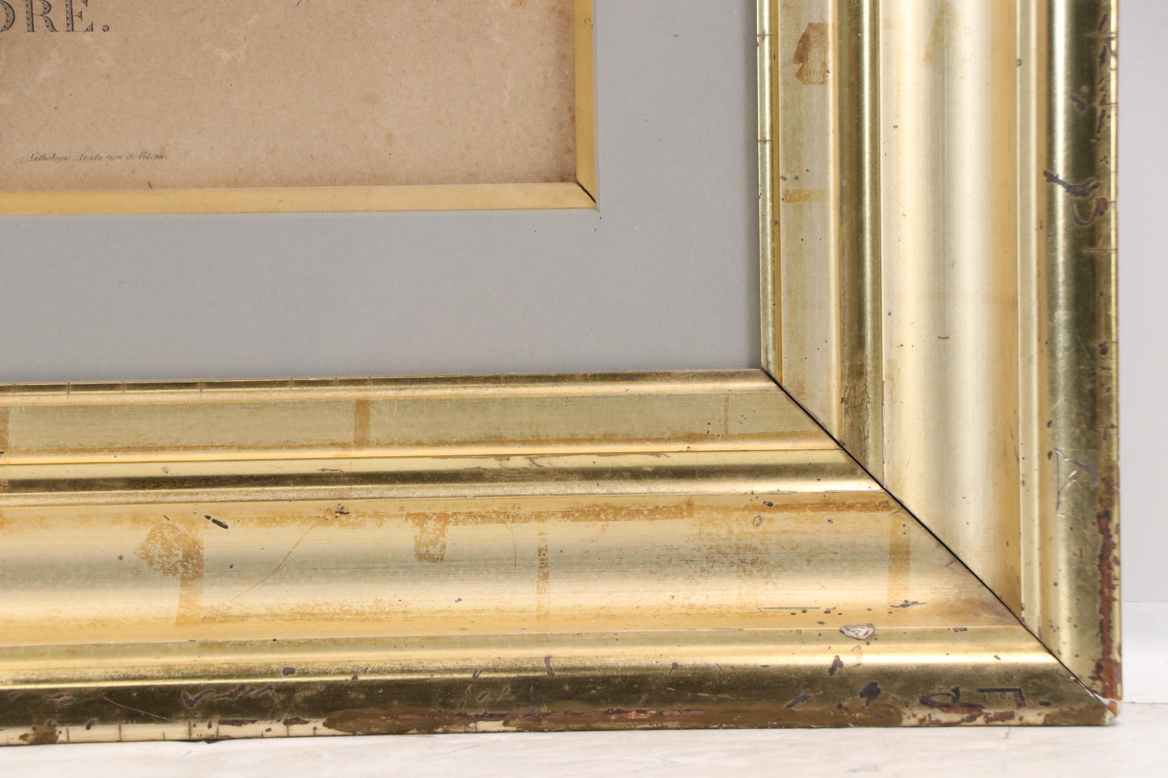 Laugier Engraving After Pierre Delorme "Mort de Léandre," 1819