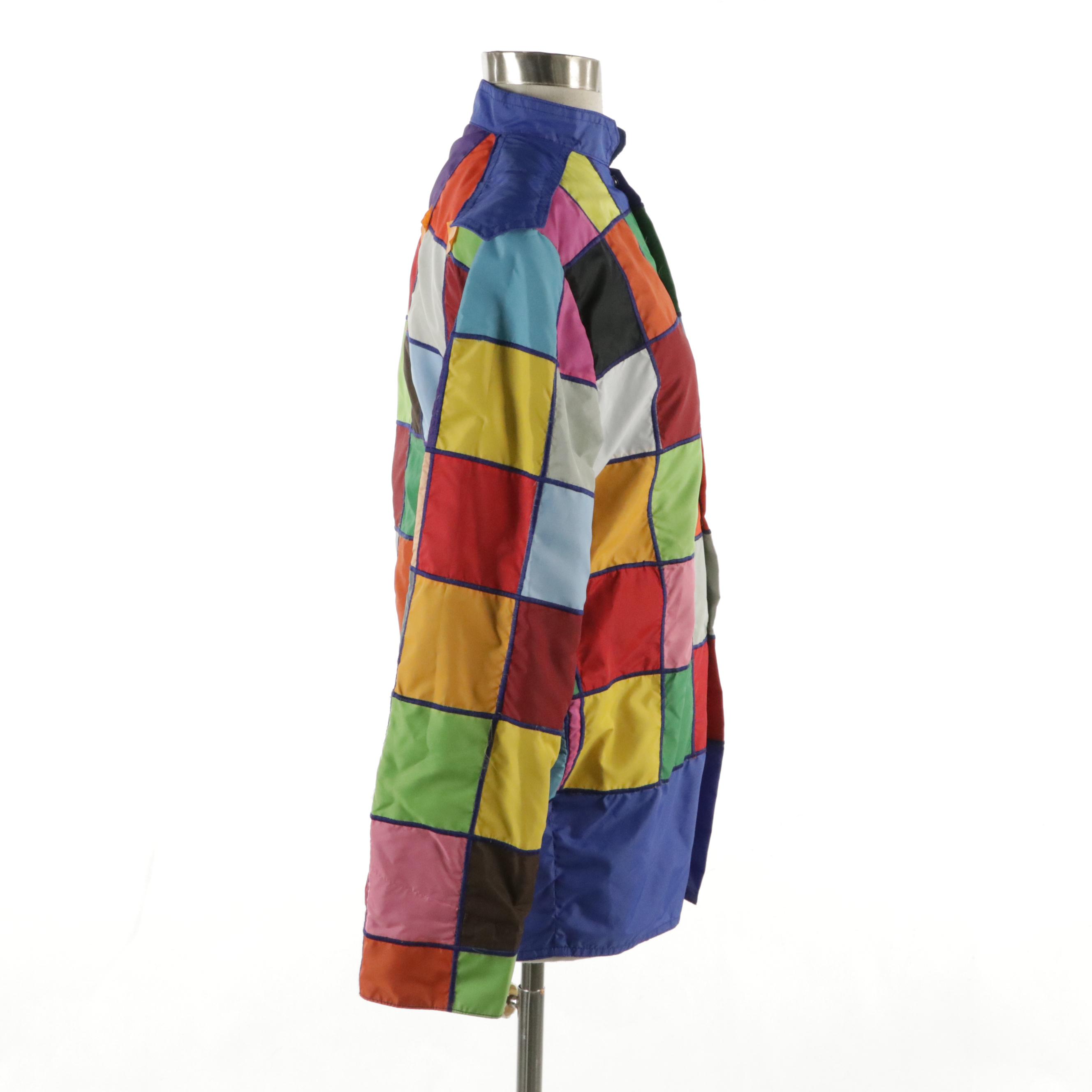 Silks Unlimited Heywood Hale Broun Inspired Patchwork Jacket and Jockey Cap