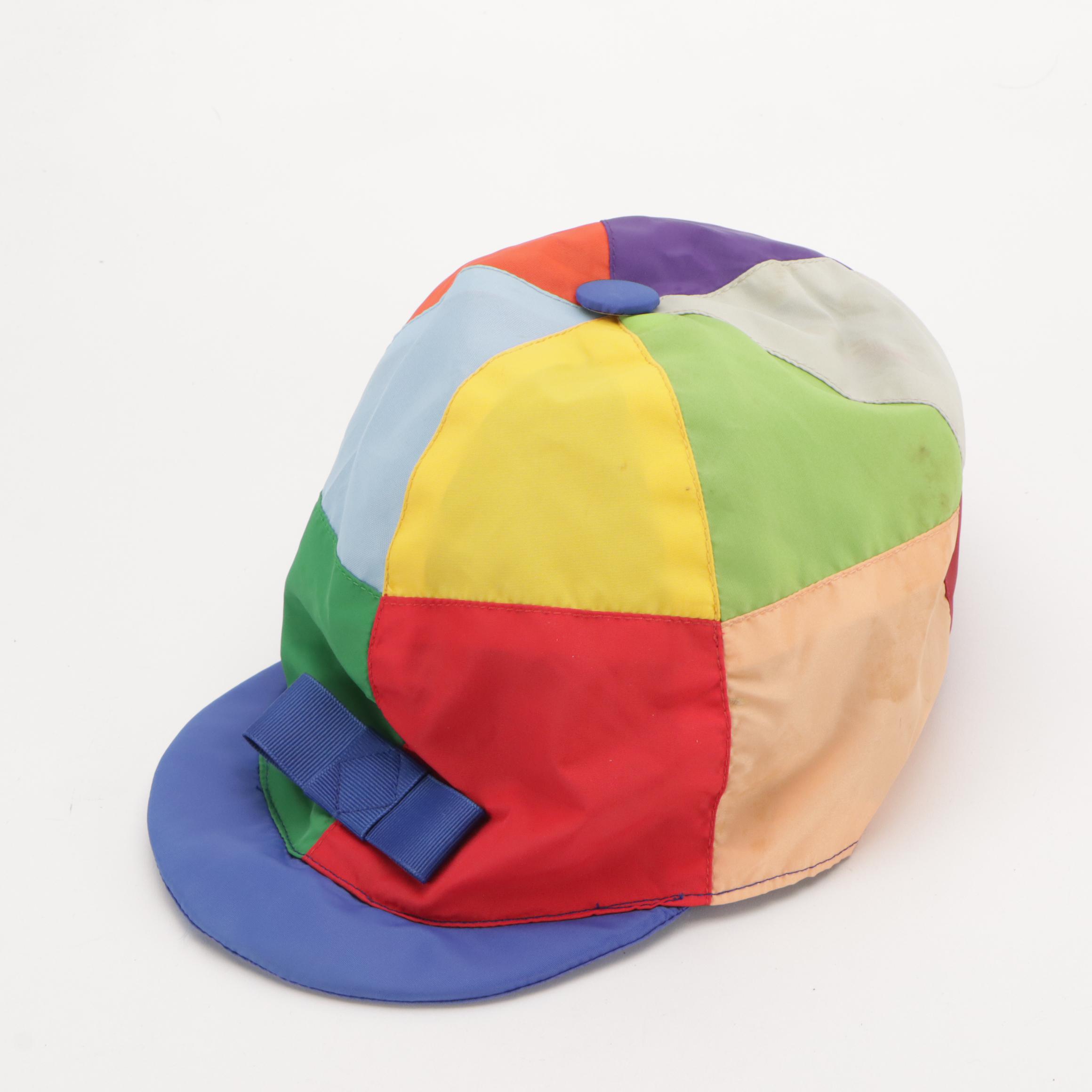 Silks Unlimited Heywood Hale Broun Inspired Patchwork Jacket and Jockey Cap