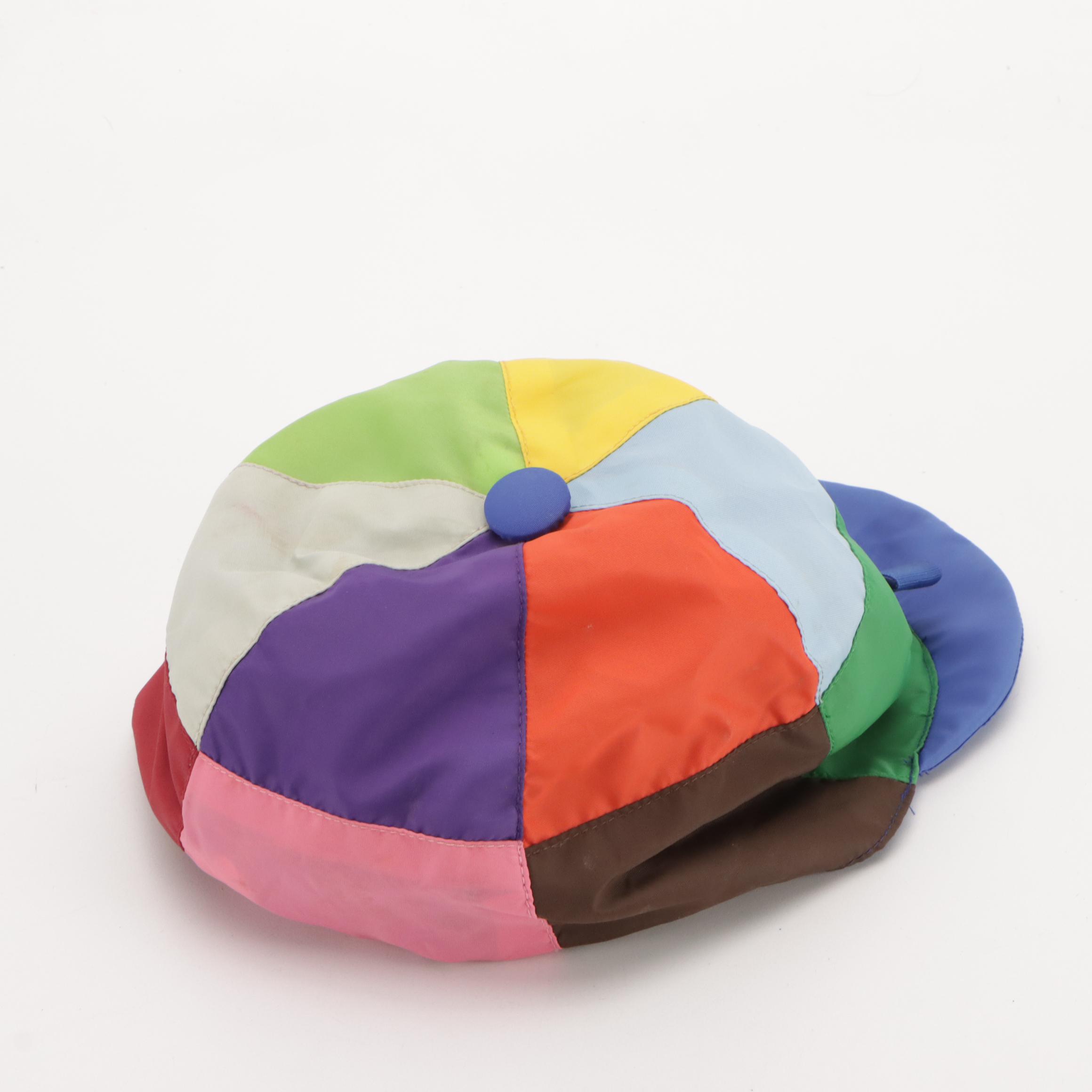 Silks Unlimited Heywood Hale Broun Inspired Patchwork Jacket and Jockey Cap