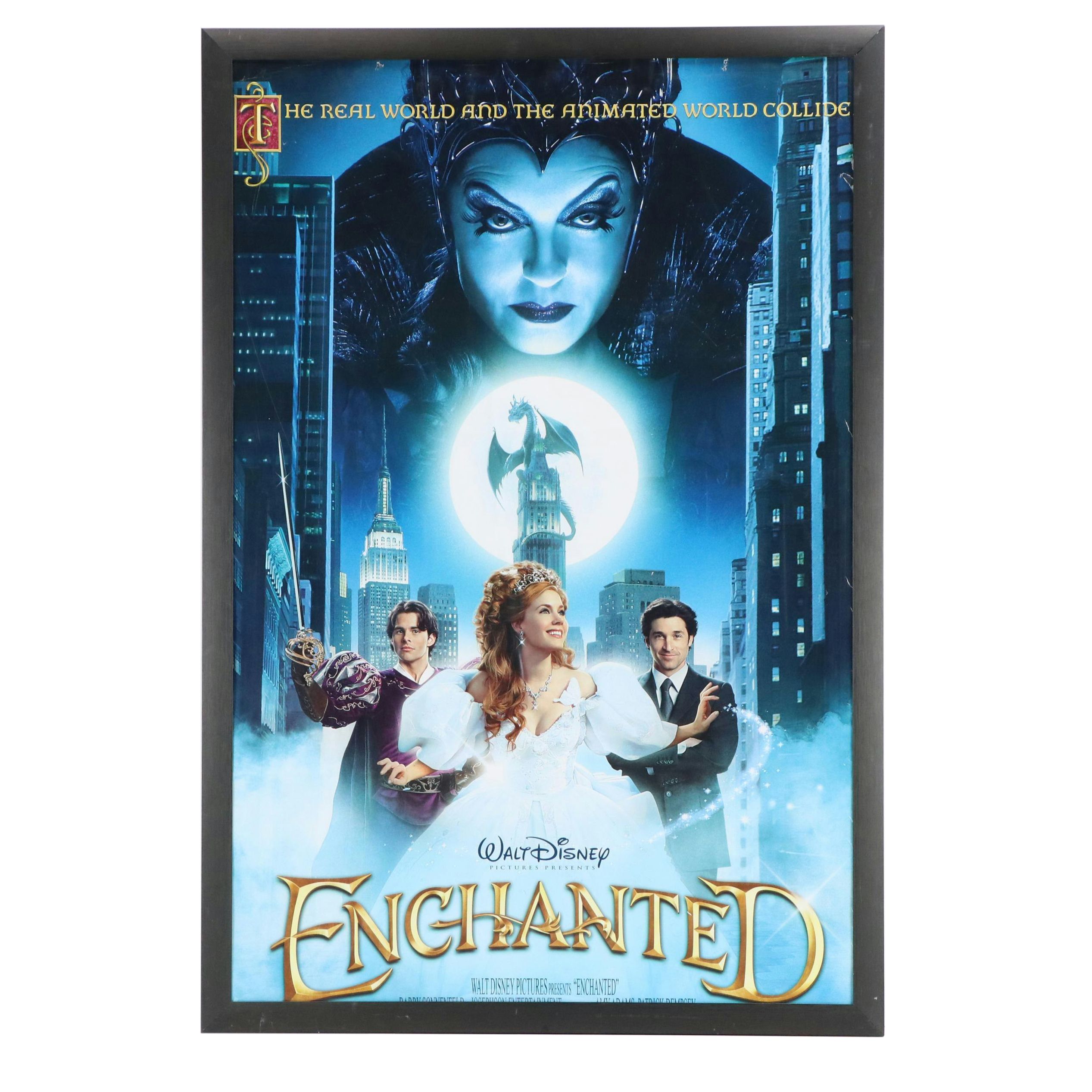 Disney "Enchanted" Poster and More Movie Memorabilia