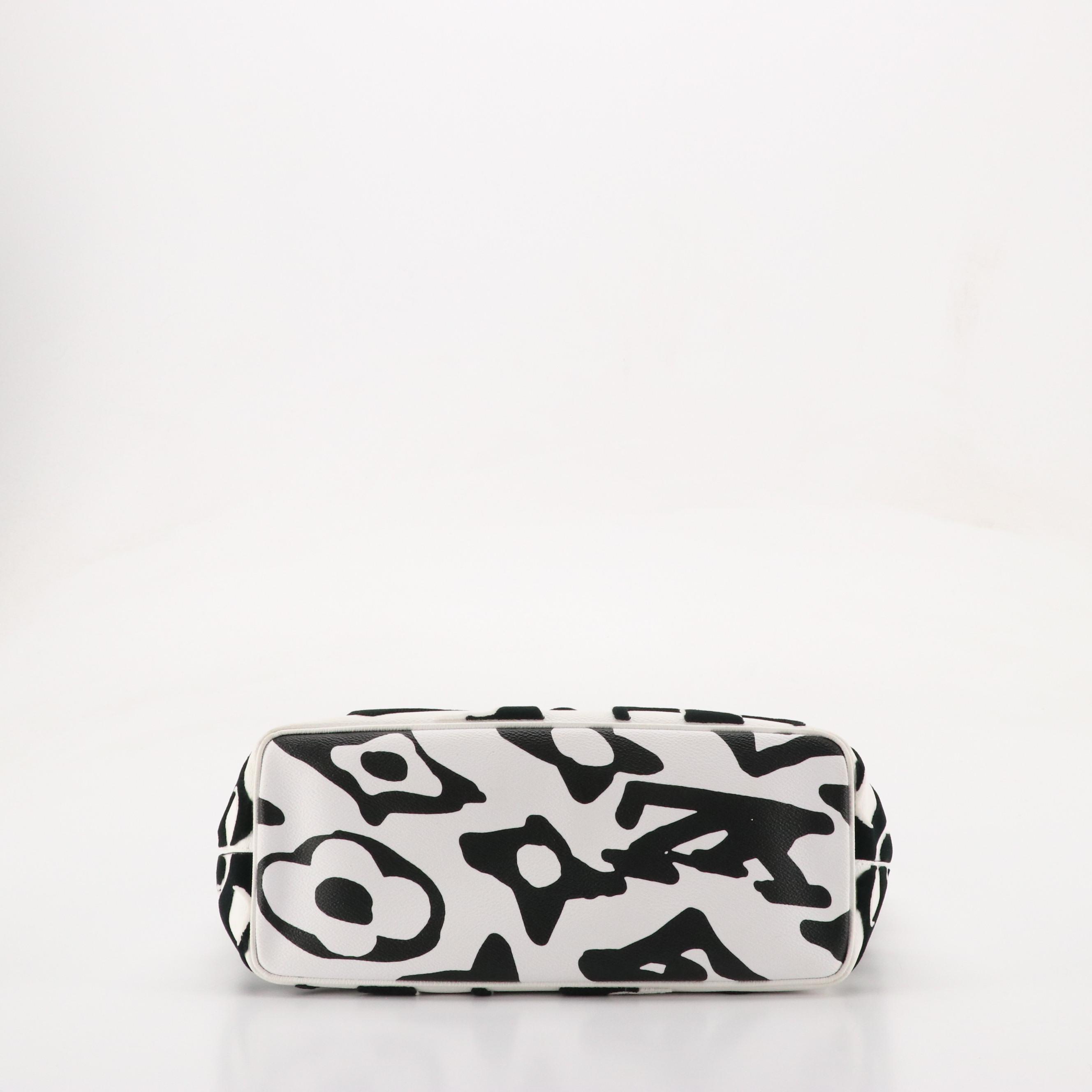 Louis Vuitton x Urs Fischer Cabas Tote in Black/White Tufted Monogram & Leather