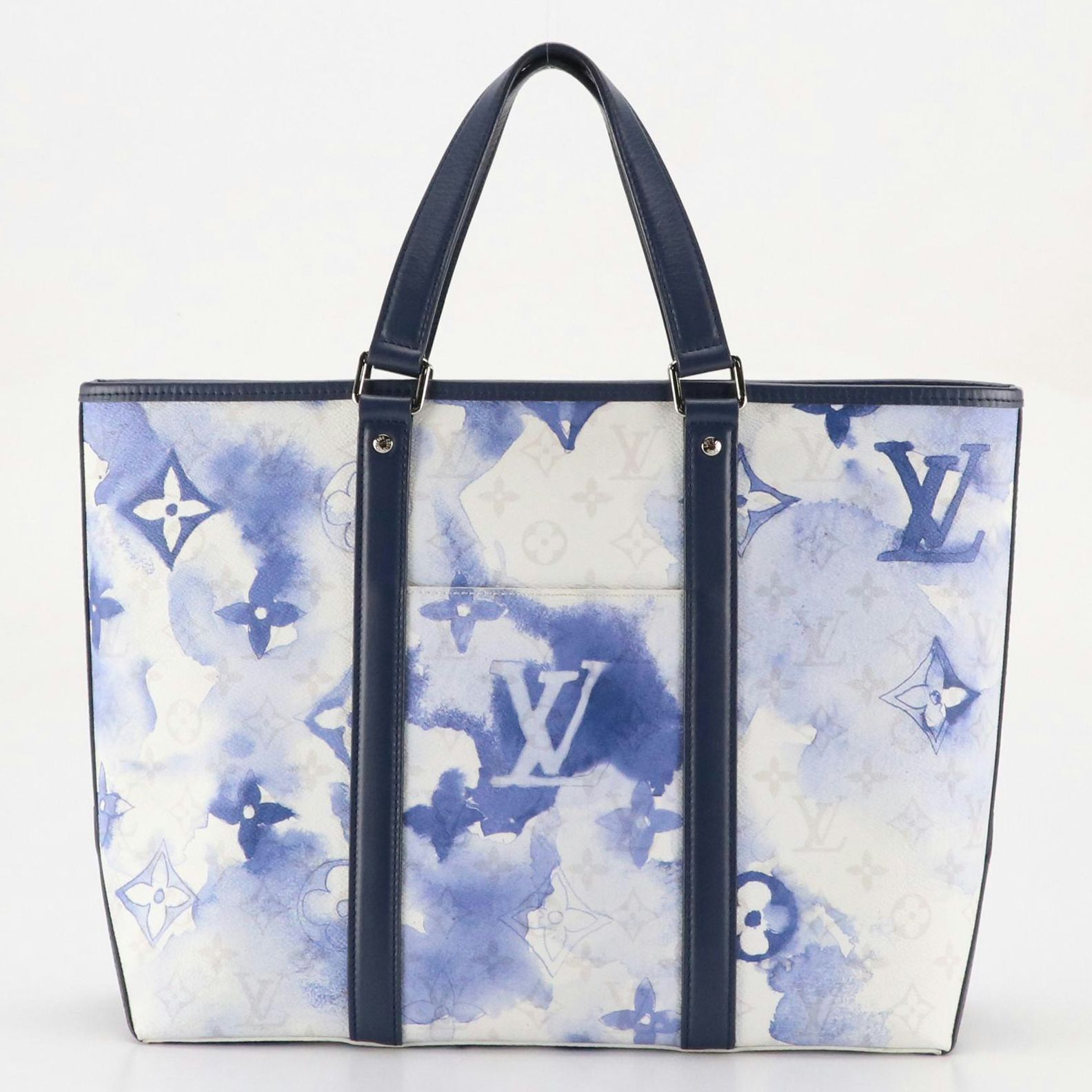 Louis Vuitton Limited Edition New Tote in Watercolor Monogram Canvas and Leather