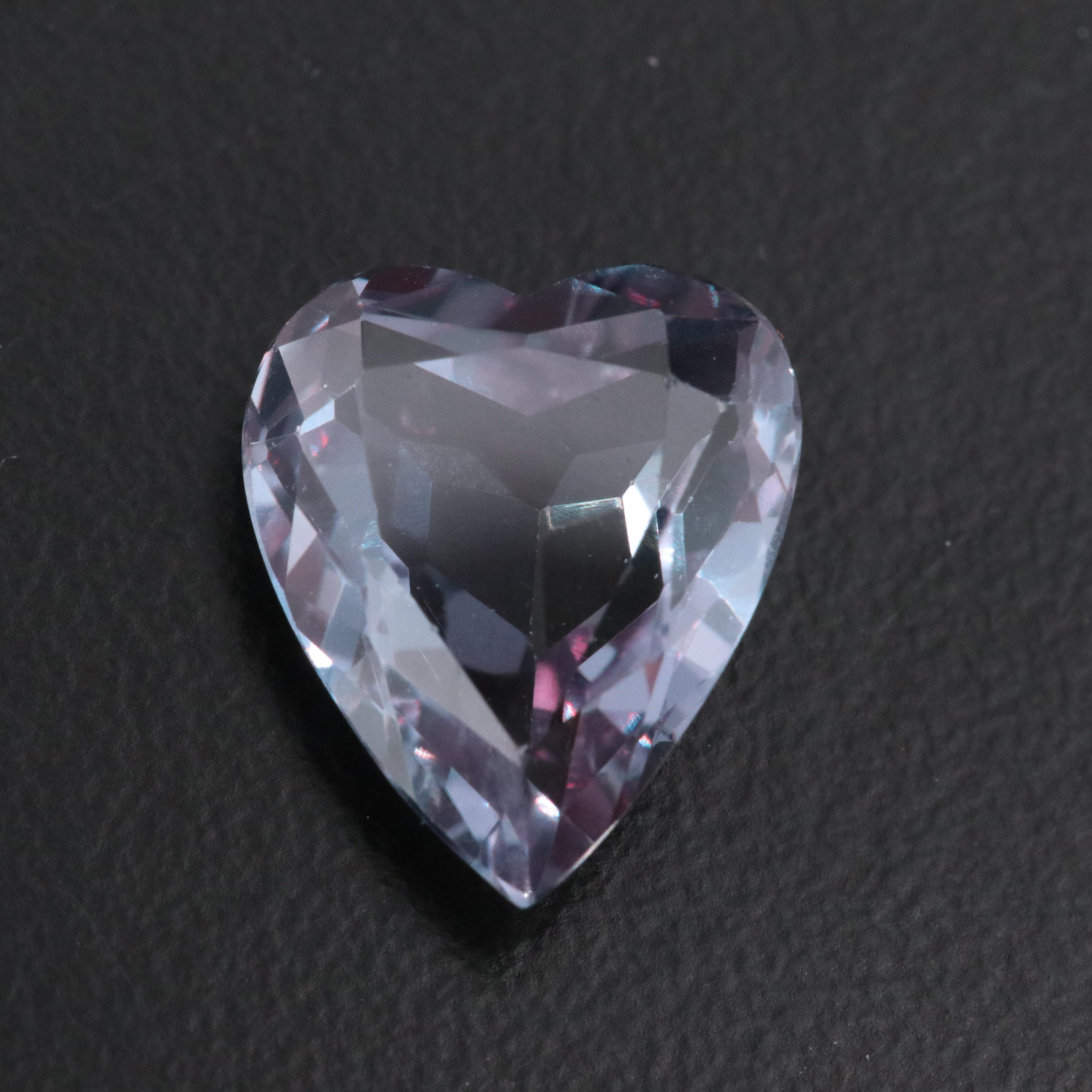 Loose 6.04 CT Lab Grown Color Change Sapphire