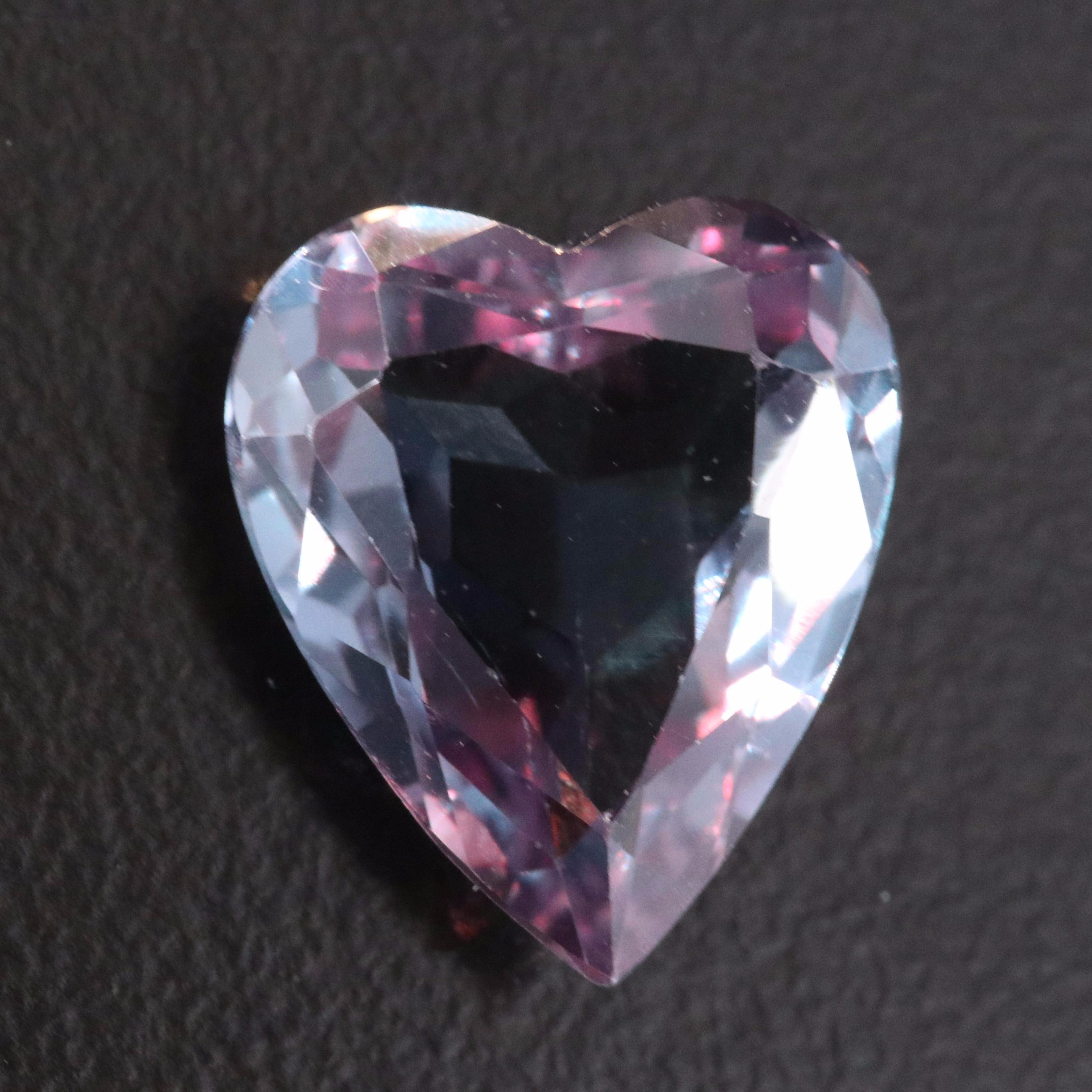 Loose 6.04 CT Lab Grown Color Change Sapphire