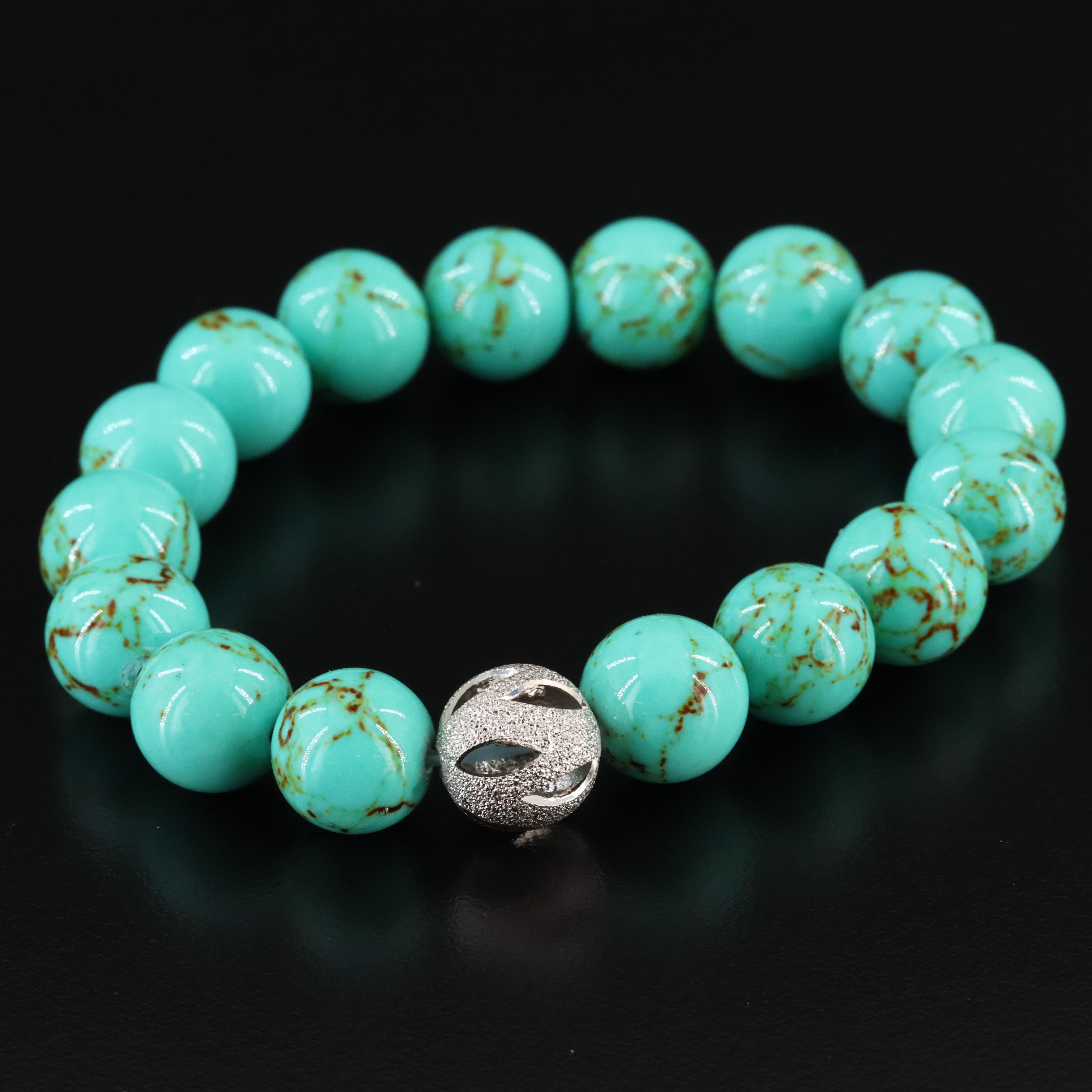 Quartzite and Rhinestones Featured in Bracelet Collection