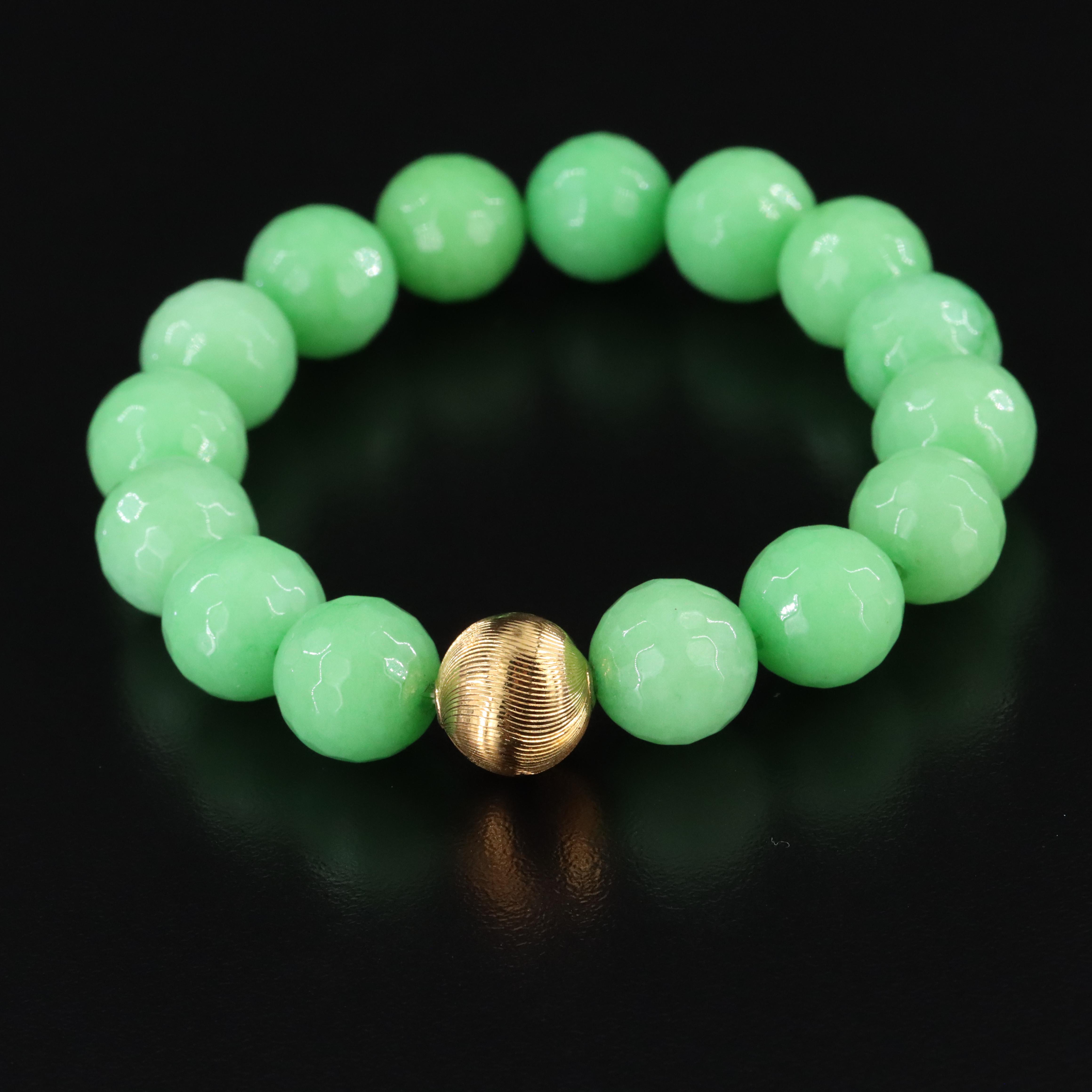 Quartzite and Rhinestones Featured in Bracelet Collection