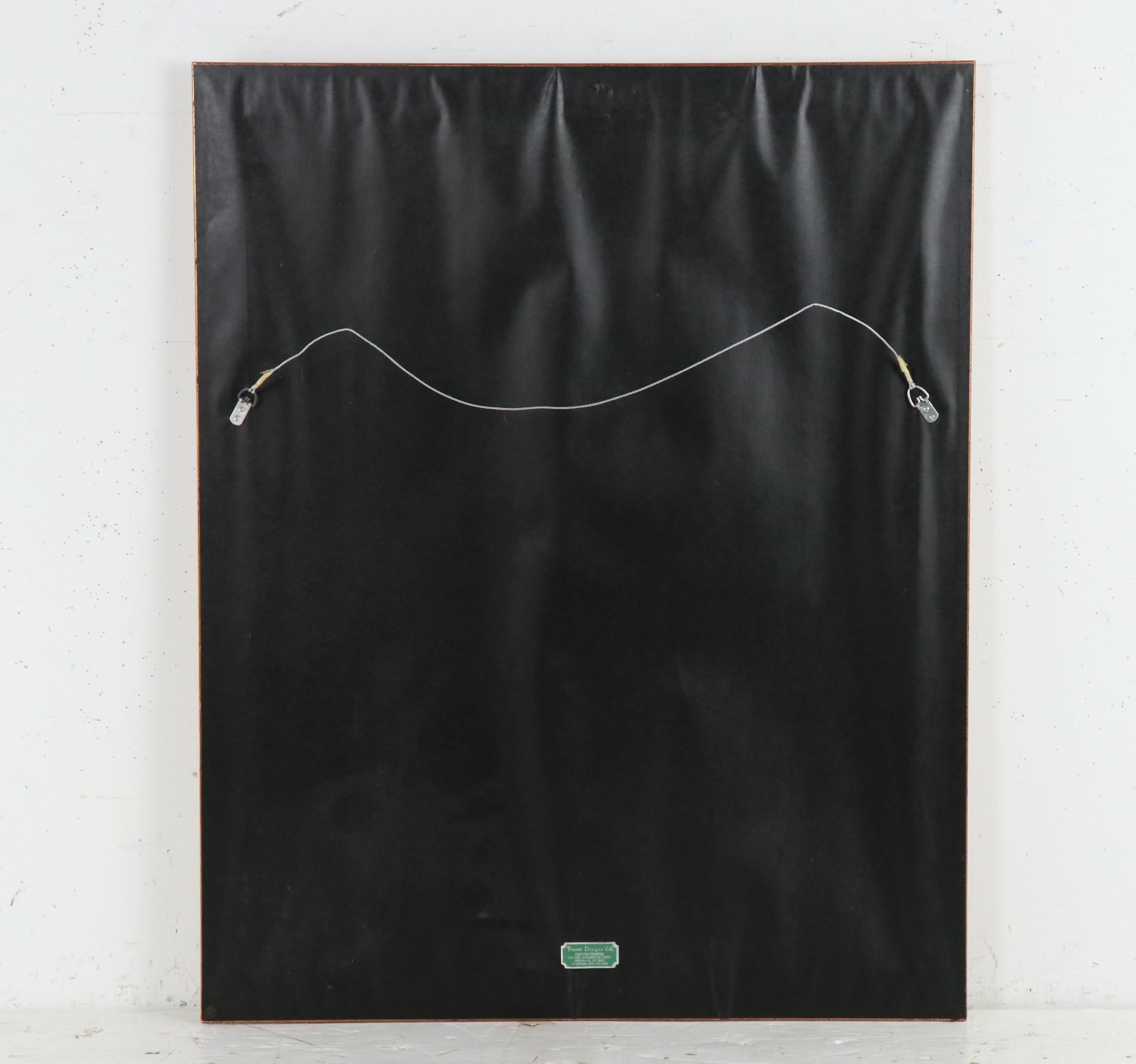 James Talmadge Serigraph "Opening Night at the Carnival," 1990s