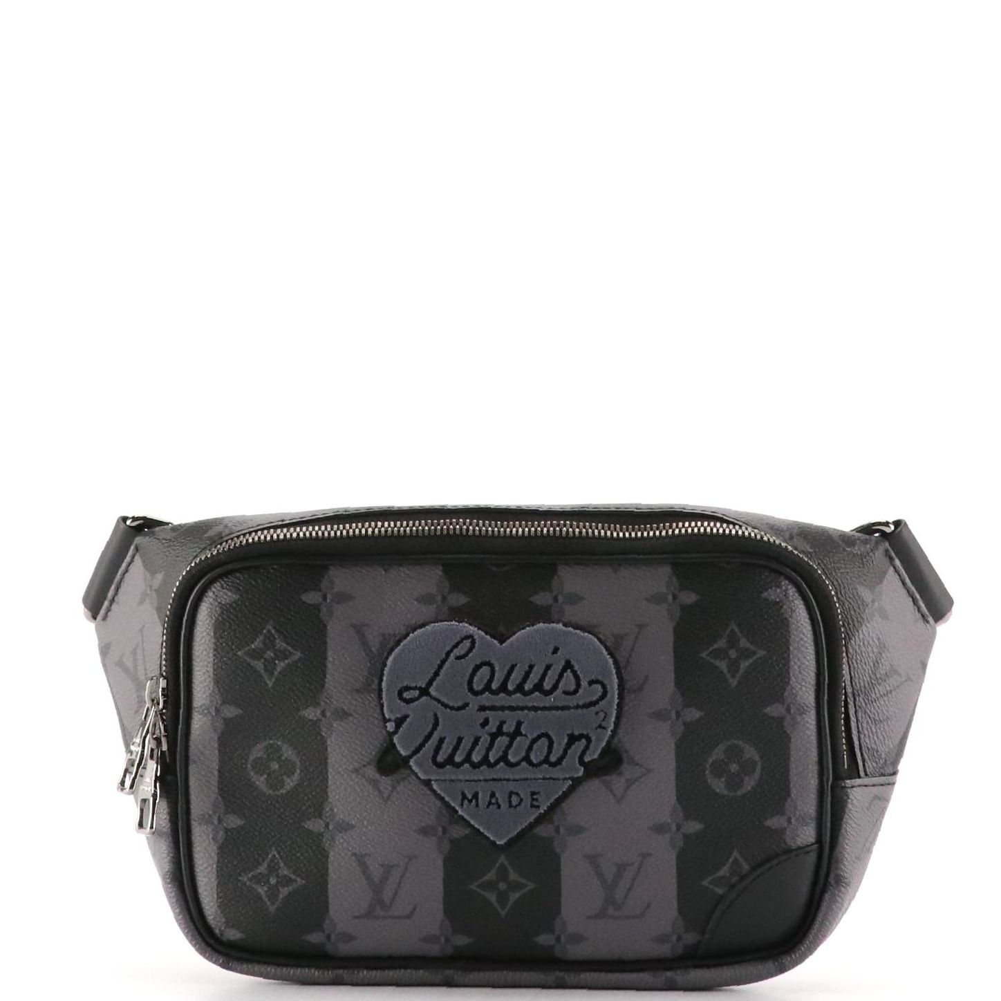 Louis Vuitton x Nigo Modular Sling Bag in Monogram Eclipse Striped Canvas