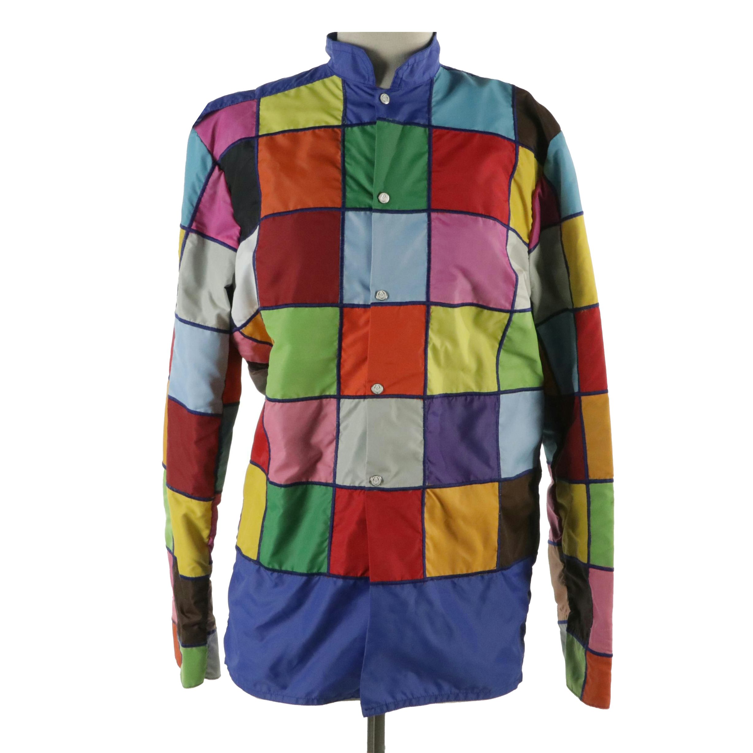 Silks Unlimited Heywood Hale Broun Inspired Patchwork Jacket and Jockey Cap