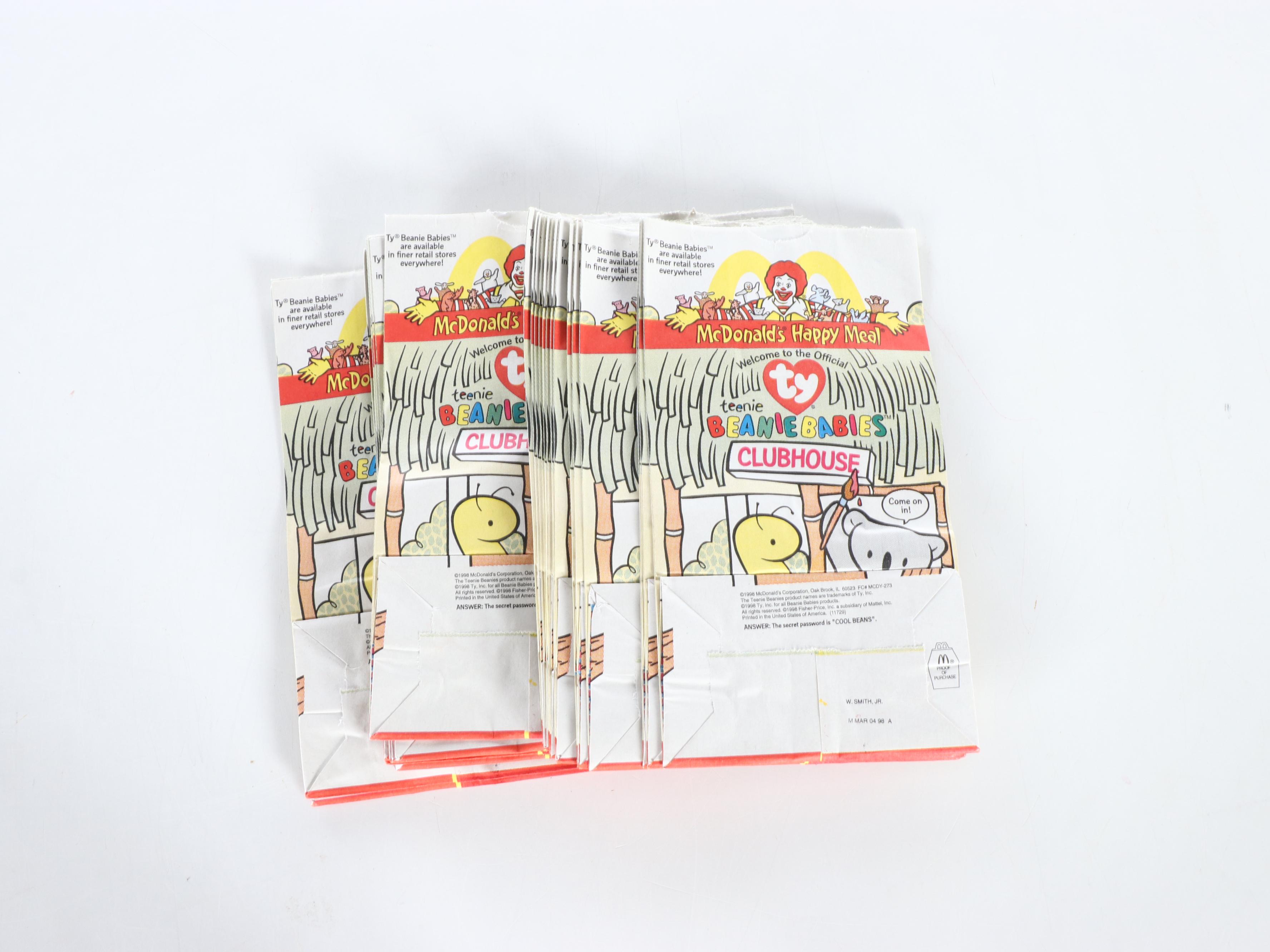 McDonald's Toys Featuring Beanie Babies and Toy Story