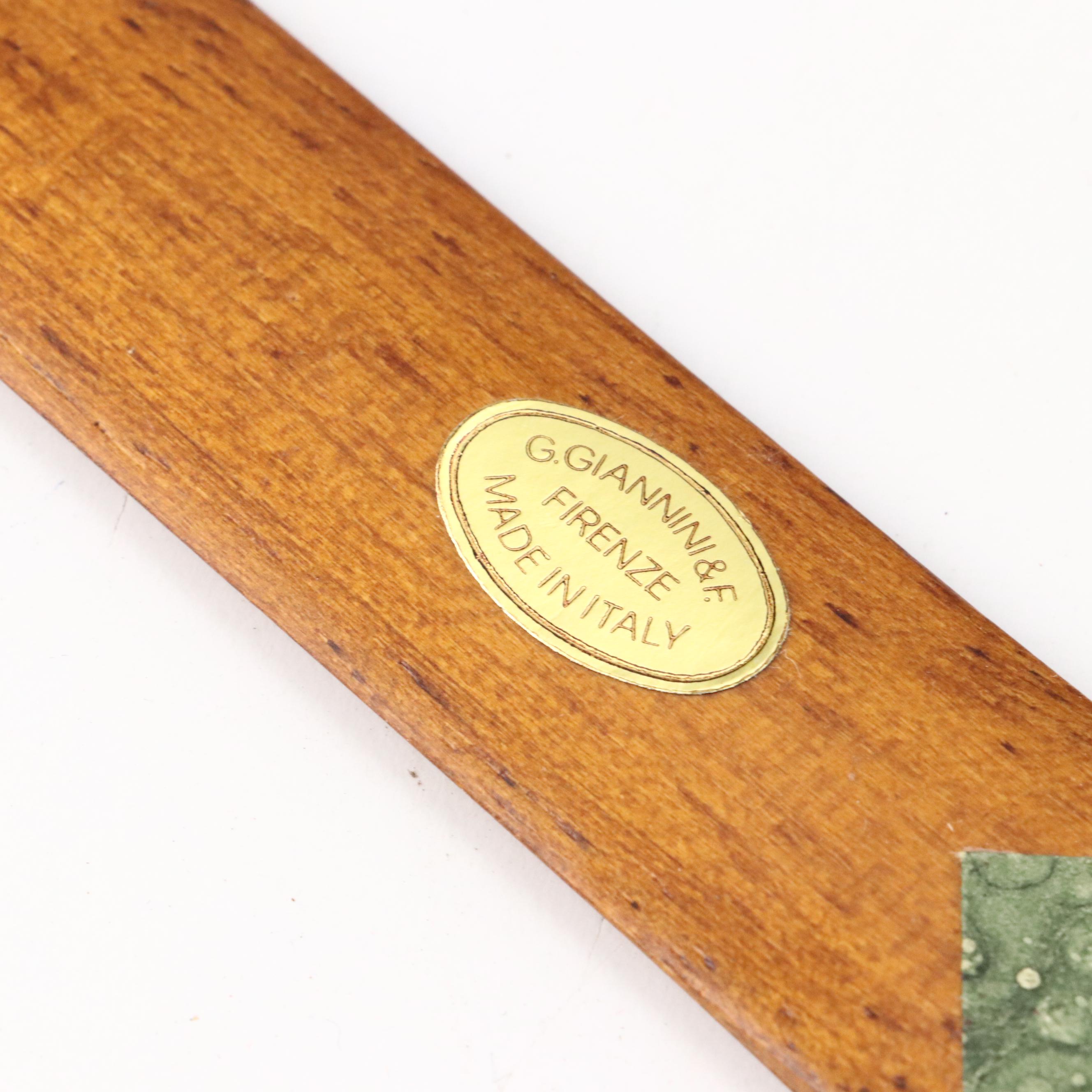 Marbled Paper Covered Slant Front Box with Other Office Accessories