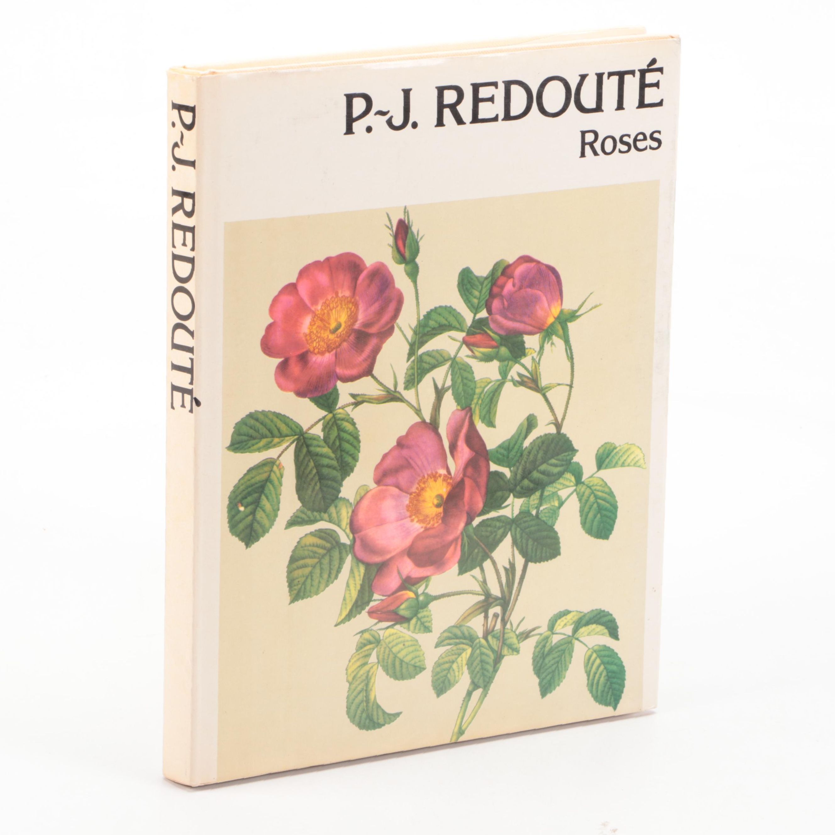 Illustrated "Roses" by Pierre-Joseph Redouté, 1978