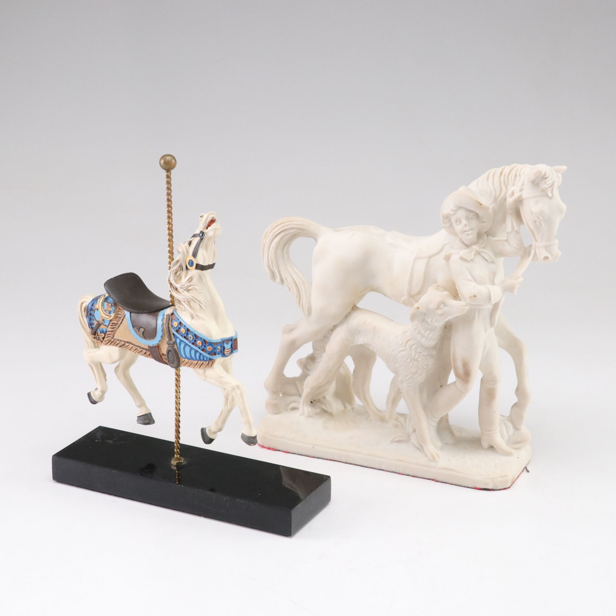 The Hamilton Collection "The Laughing Horse" Hand-Painted Figurine and More