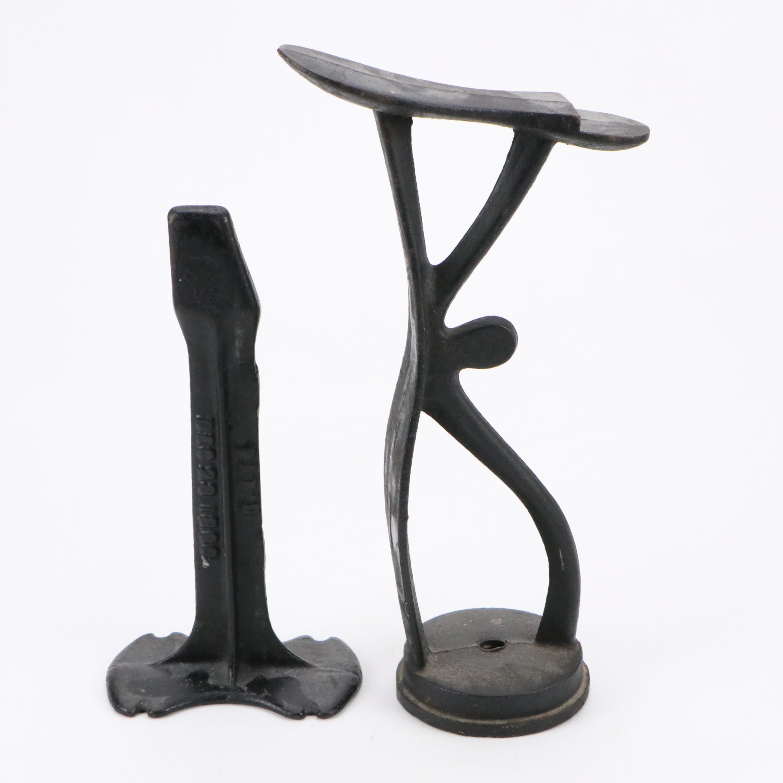 Cast Iron Cobbler's Shoe Forms and Tools, Early 20th Century