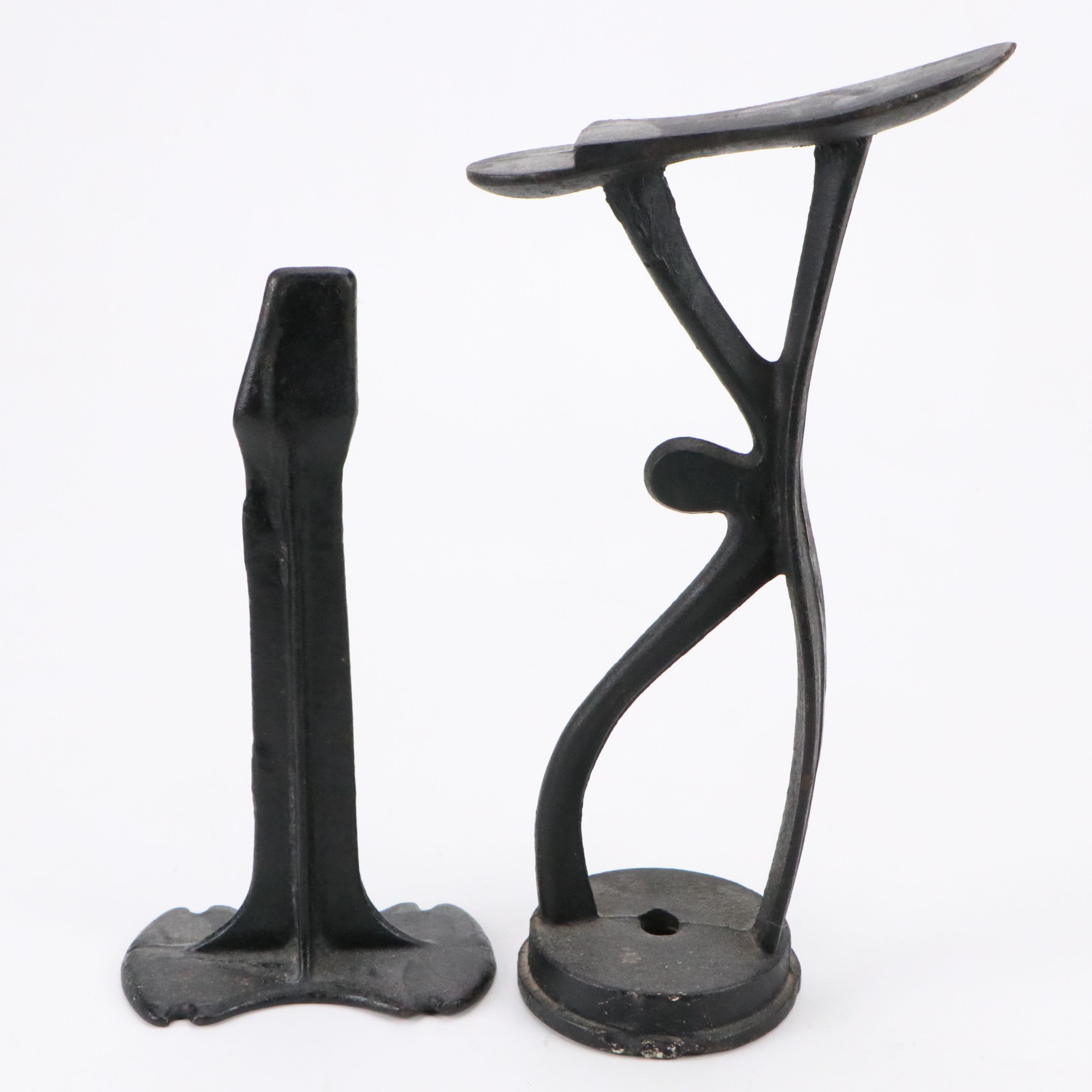 Cast Iron Cobbler's Shoe Forms and Tools, Early 20th Century