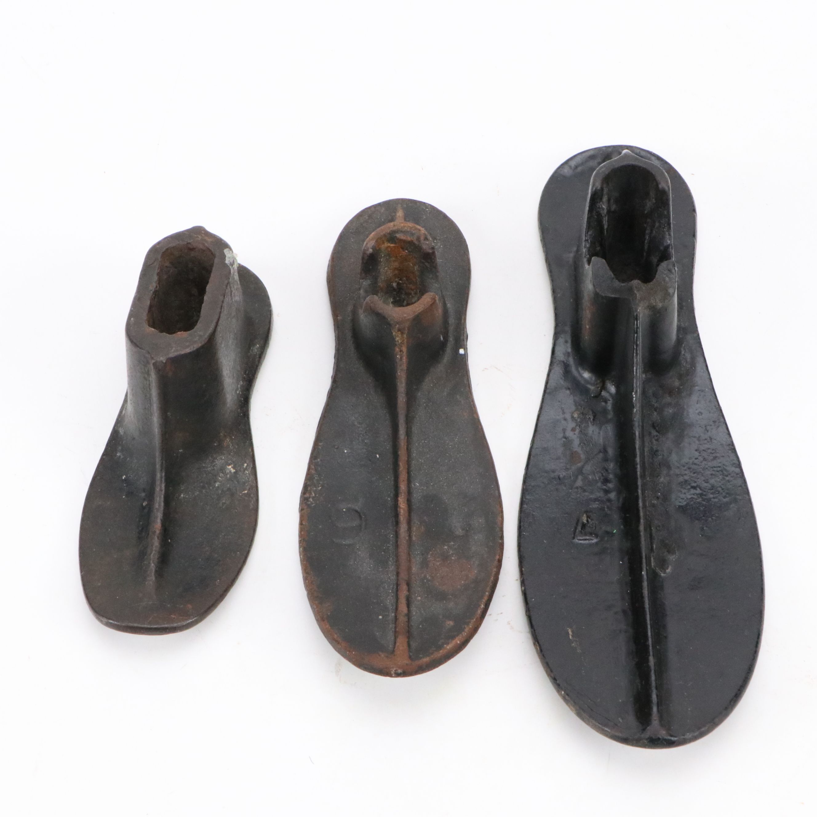 Cast Iron Cobbler's Shoe Forms and Tools, Early 20th Century