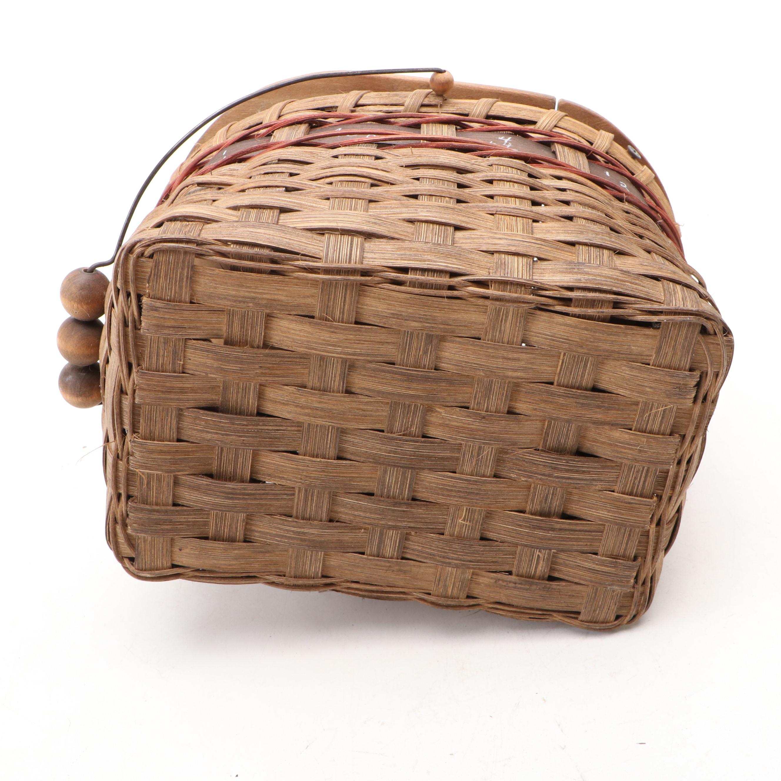 Hand-Painted Wood Eggs, Pine Needle, Seagrass and Bamboo Baskets, More