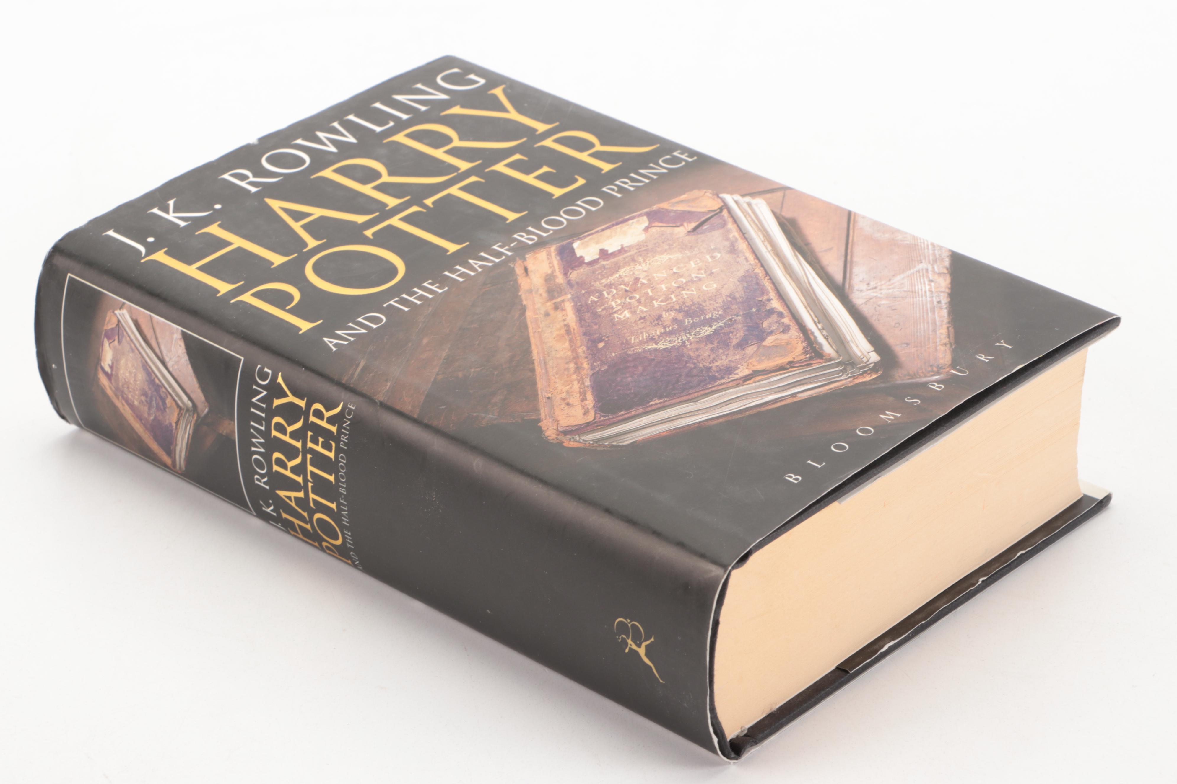 First UK Adult Edition "Harry Potter and the Half-Blood Prince" by J. K. Rowling