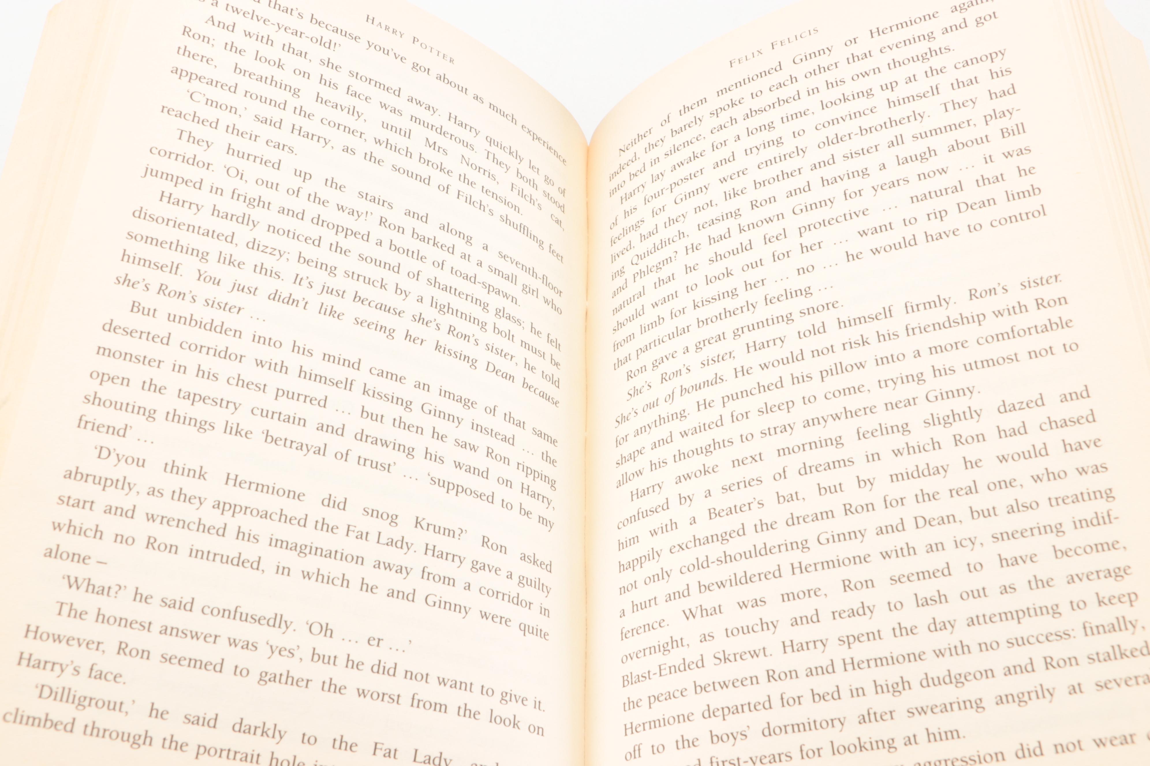 First UK Adult Edition "Harry Potter and the Half-Blood Prince" by J. K. Rowling