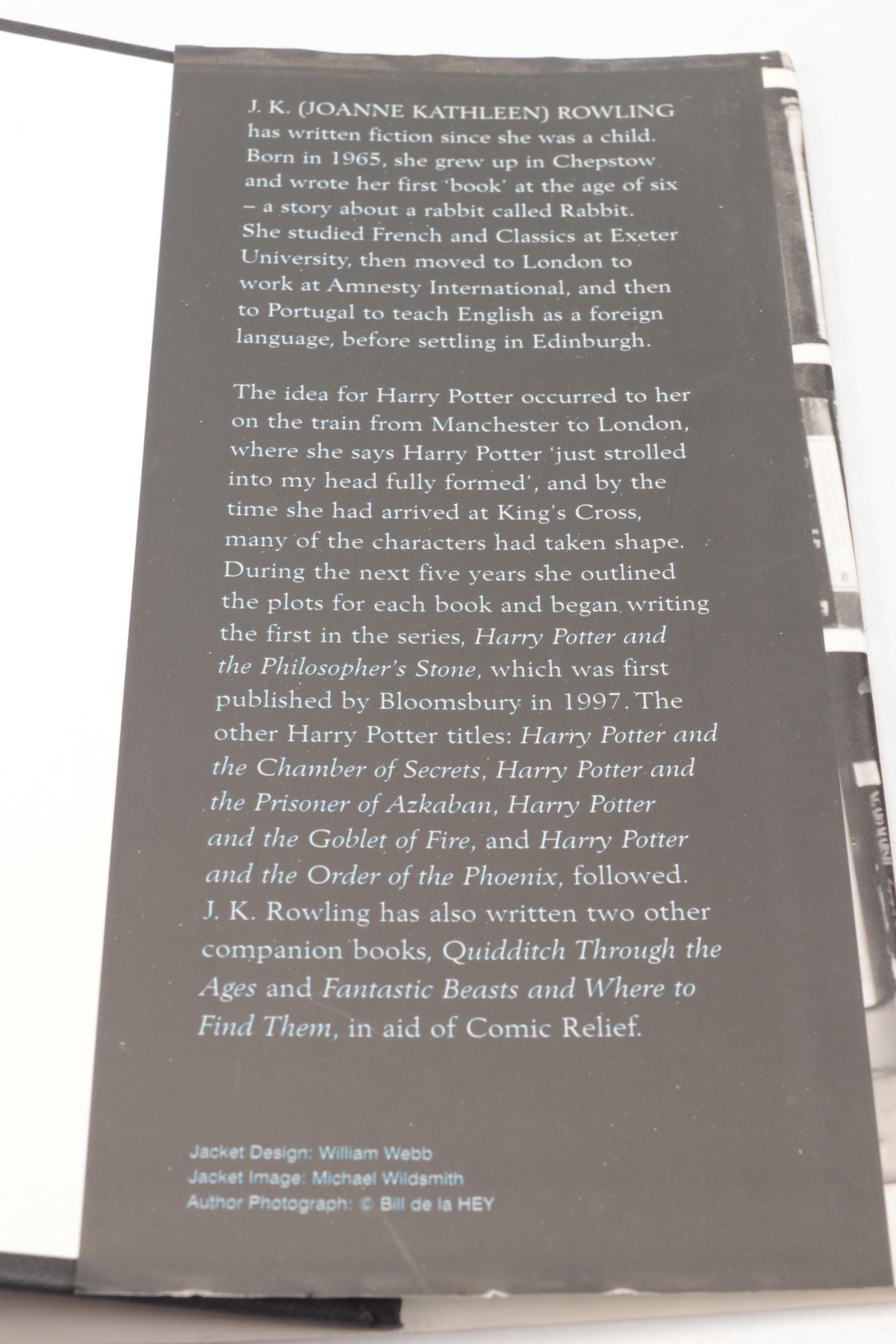 First UK Adult Edition "Harry Potter and the Half-Blood Prince" by J. K. Rowling