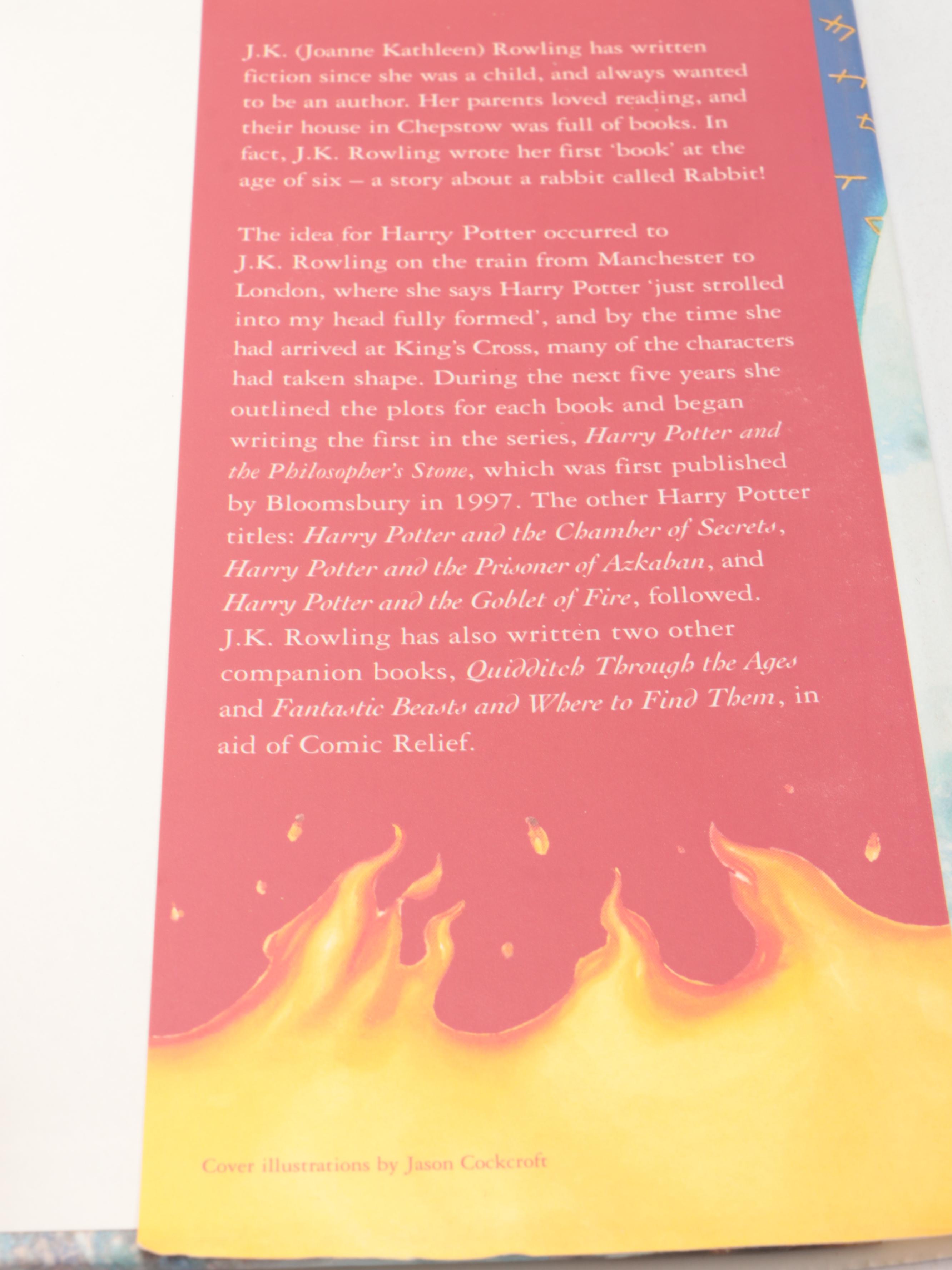 First UK Edition "Harry Potter and the Order of the Phoenix" by J. K. Rowling