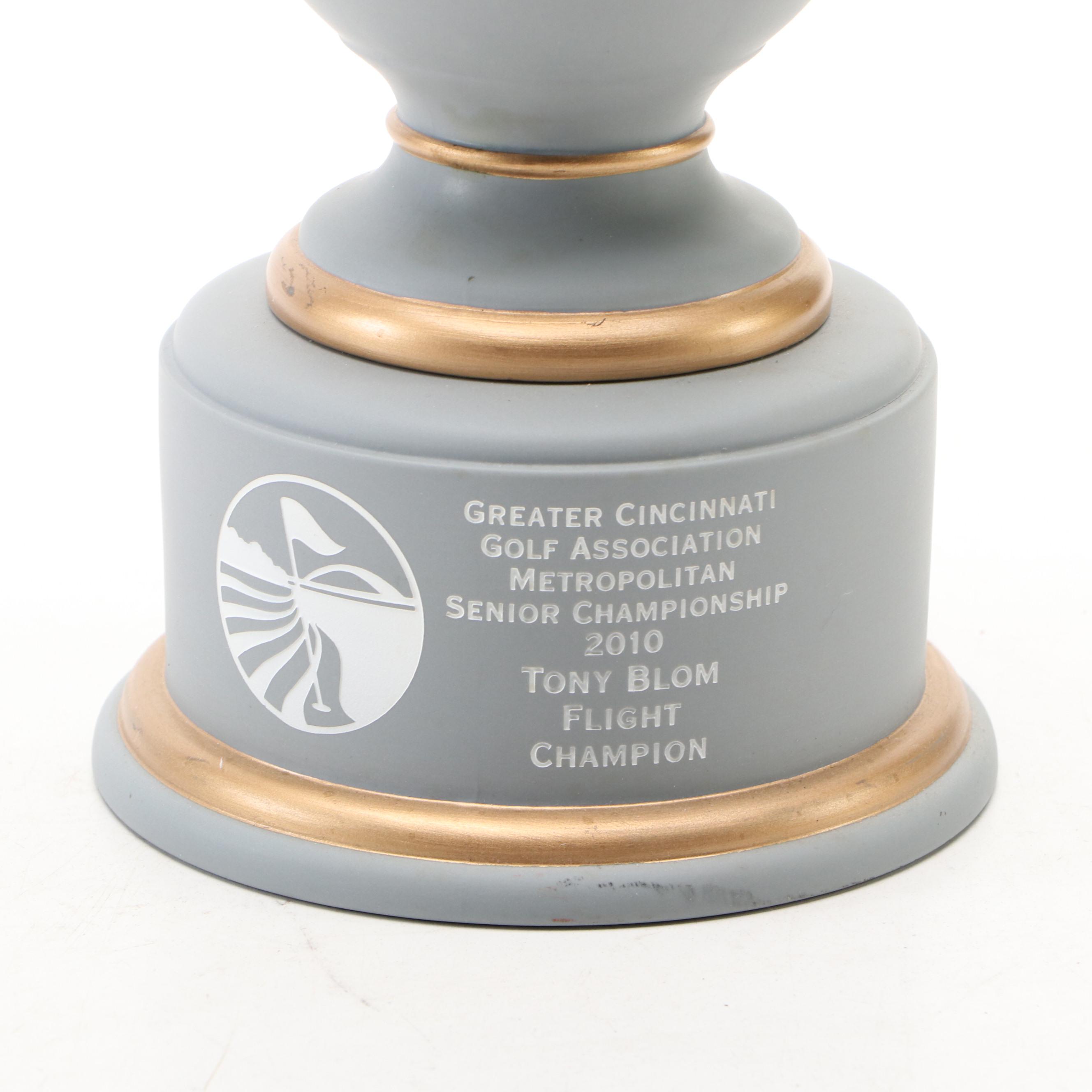 GCGA Metropolitan Senior Championship Jasperware Trophy, 2010