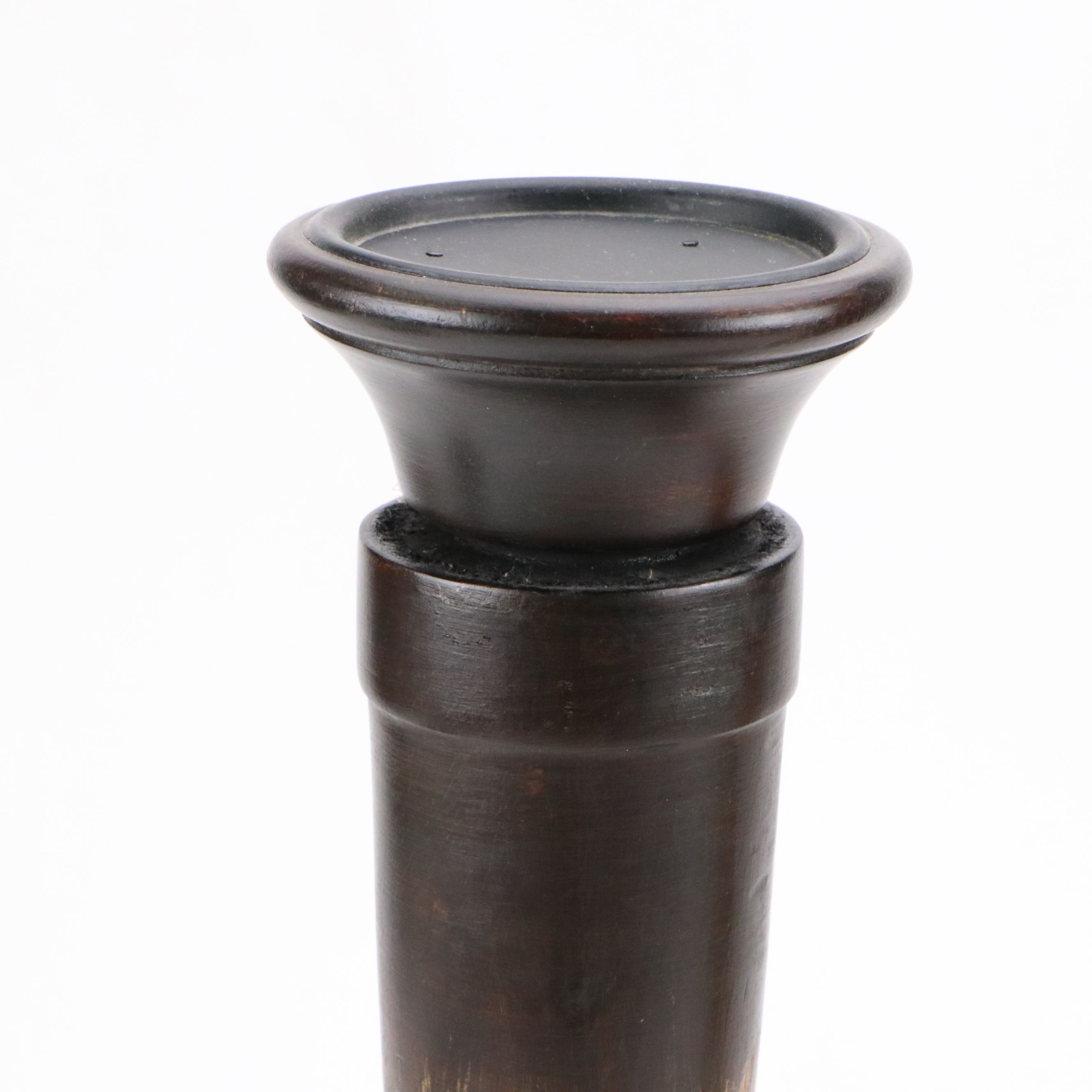 Bear Shaped Bookends with Charger and Pillar Candle Holders