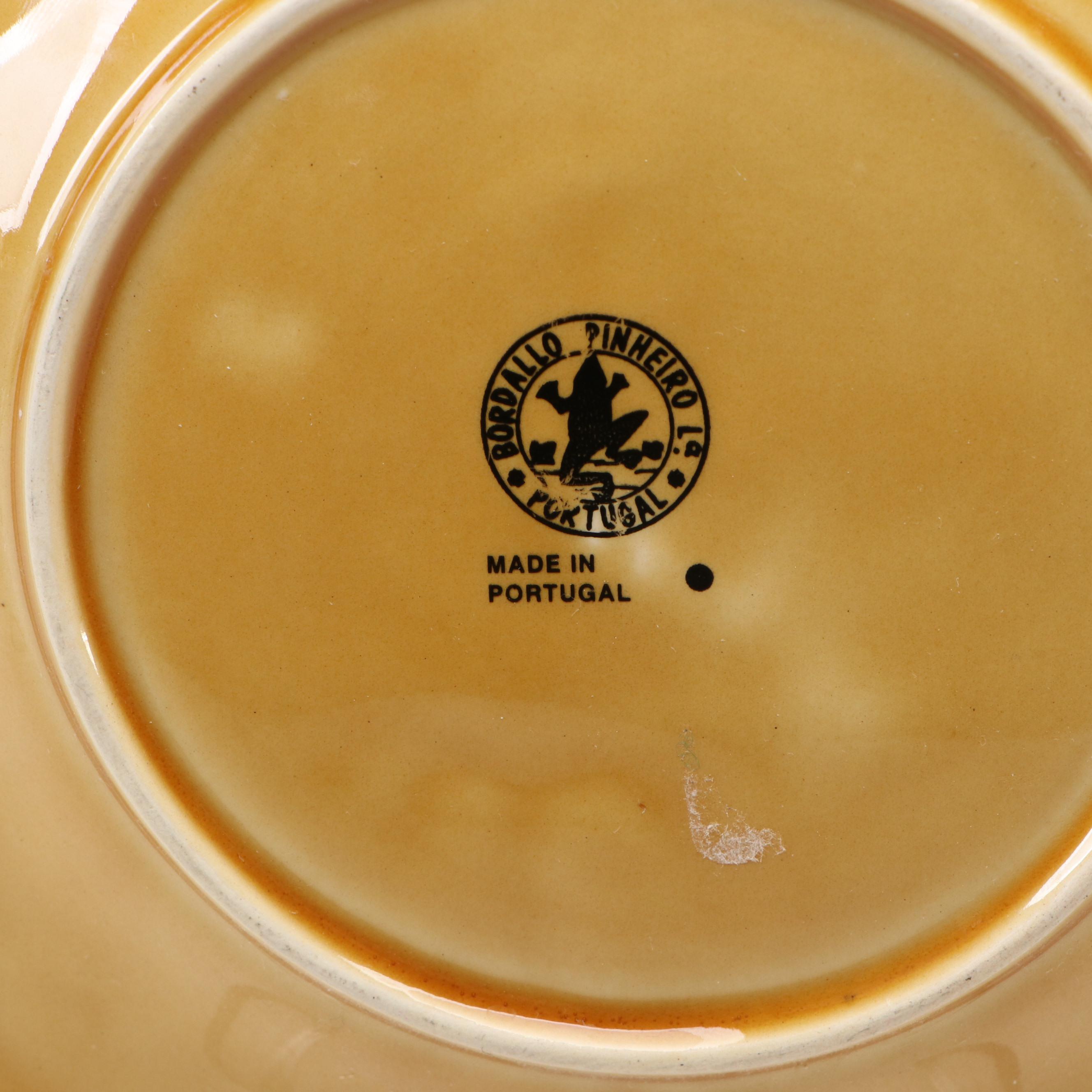 Bordallo Pinheiro, Wedgwood, and Other Majolica Plates, 20th Century