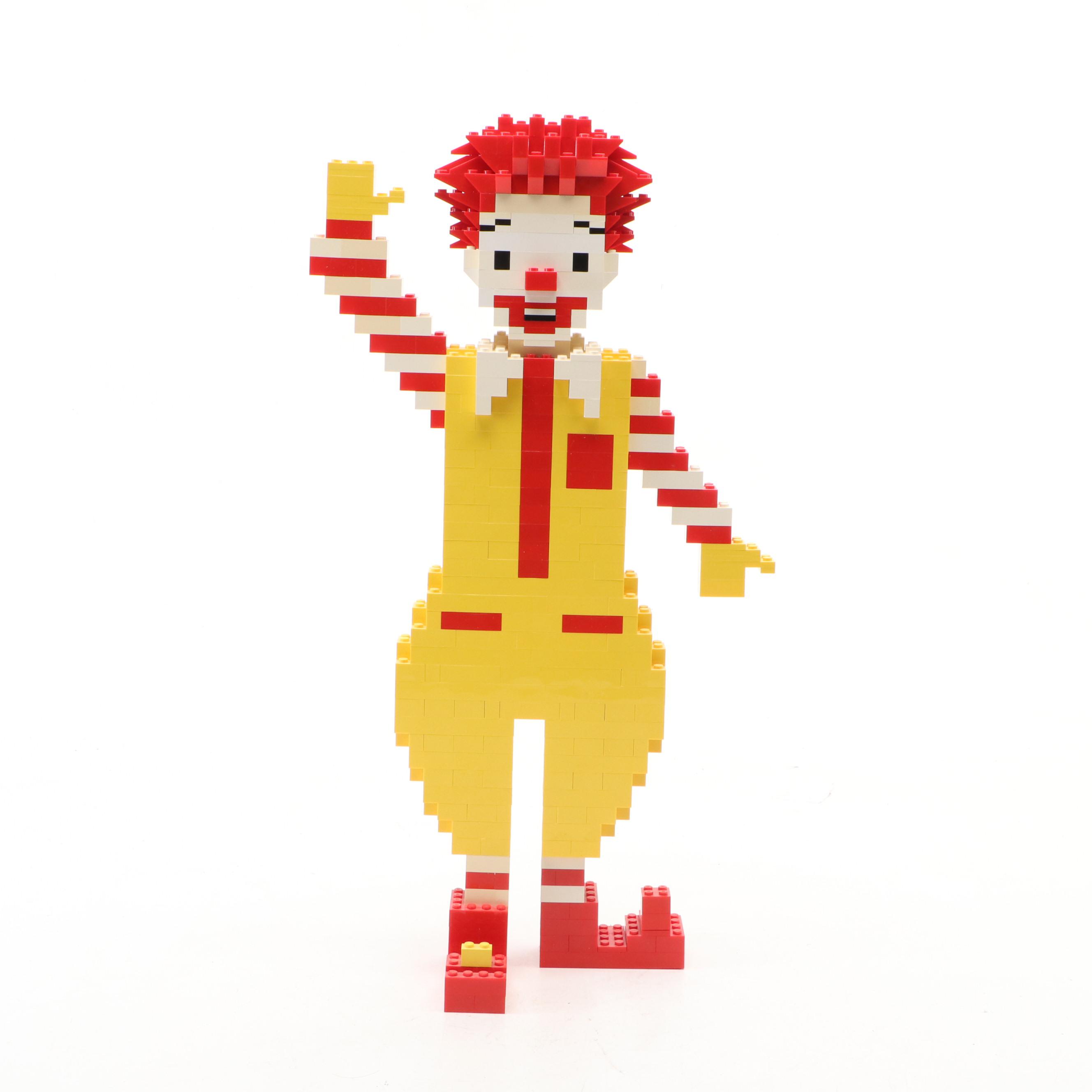 McDonald's Convention Figurines, LEGO Display and Portable Clock