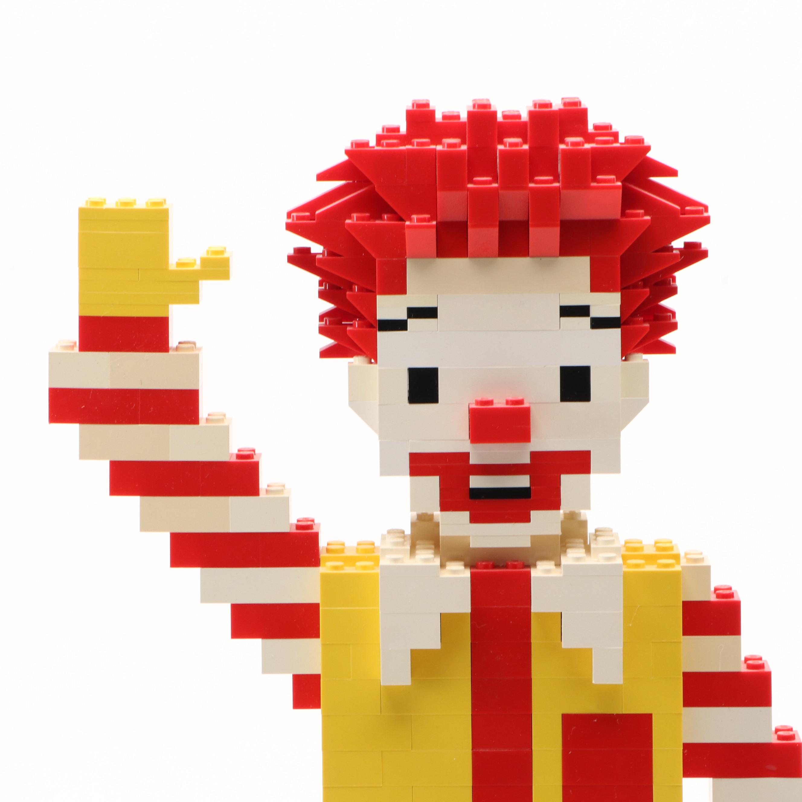 McDonald's Convention Figurines, LEGO Display and Portable Clock