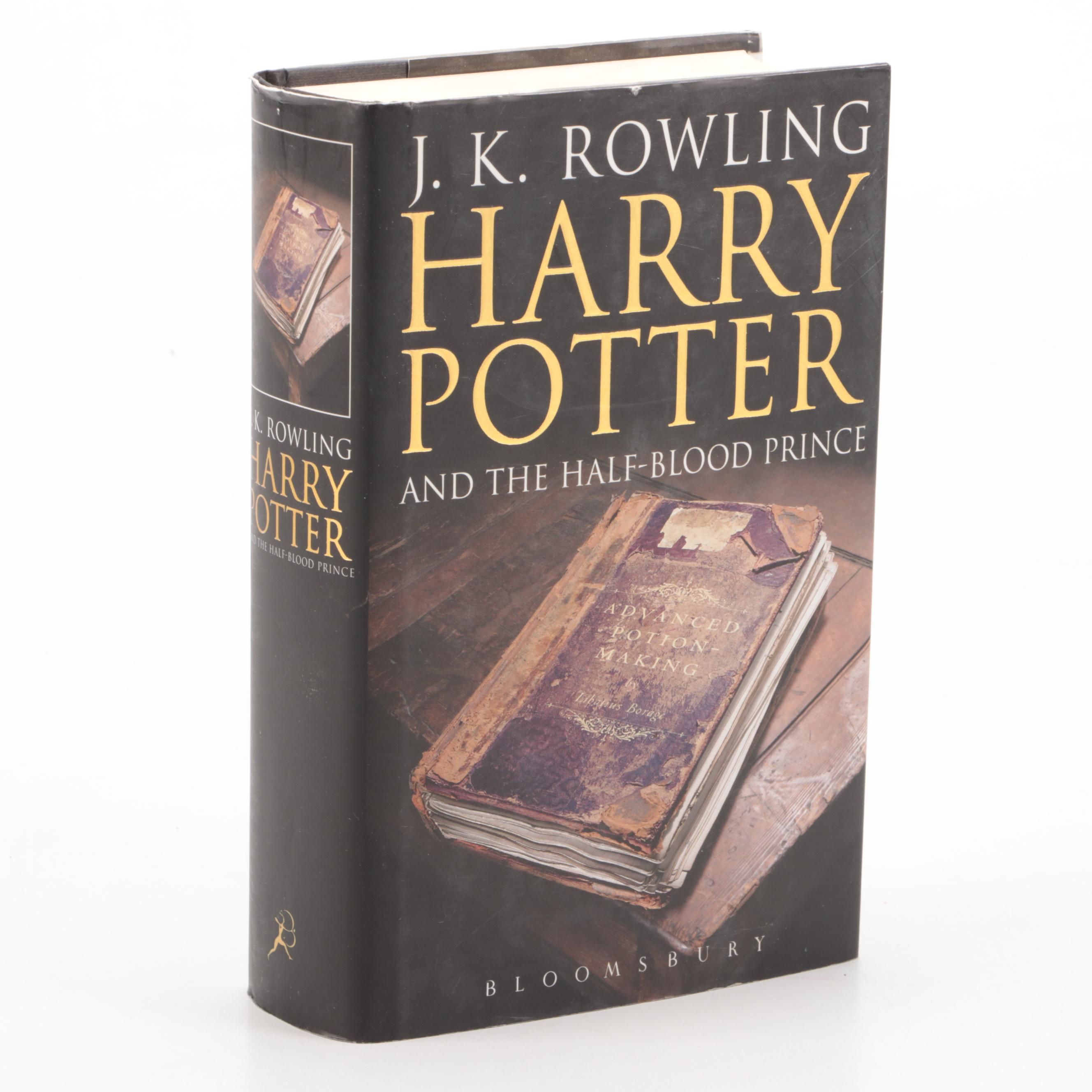 First UK Adult Edition "Harry Potter and the Half-Blood Prince" by J. K. Rowling