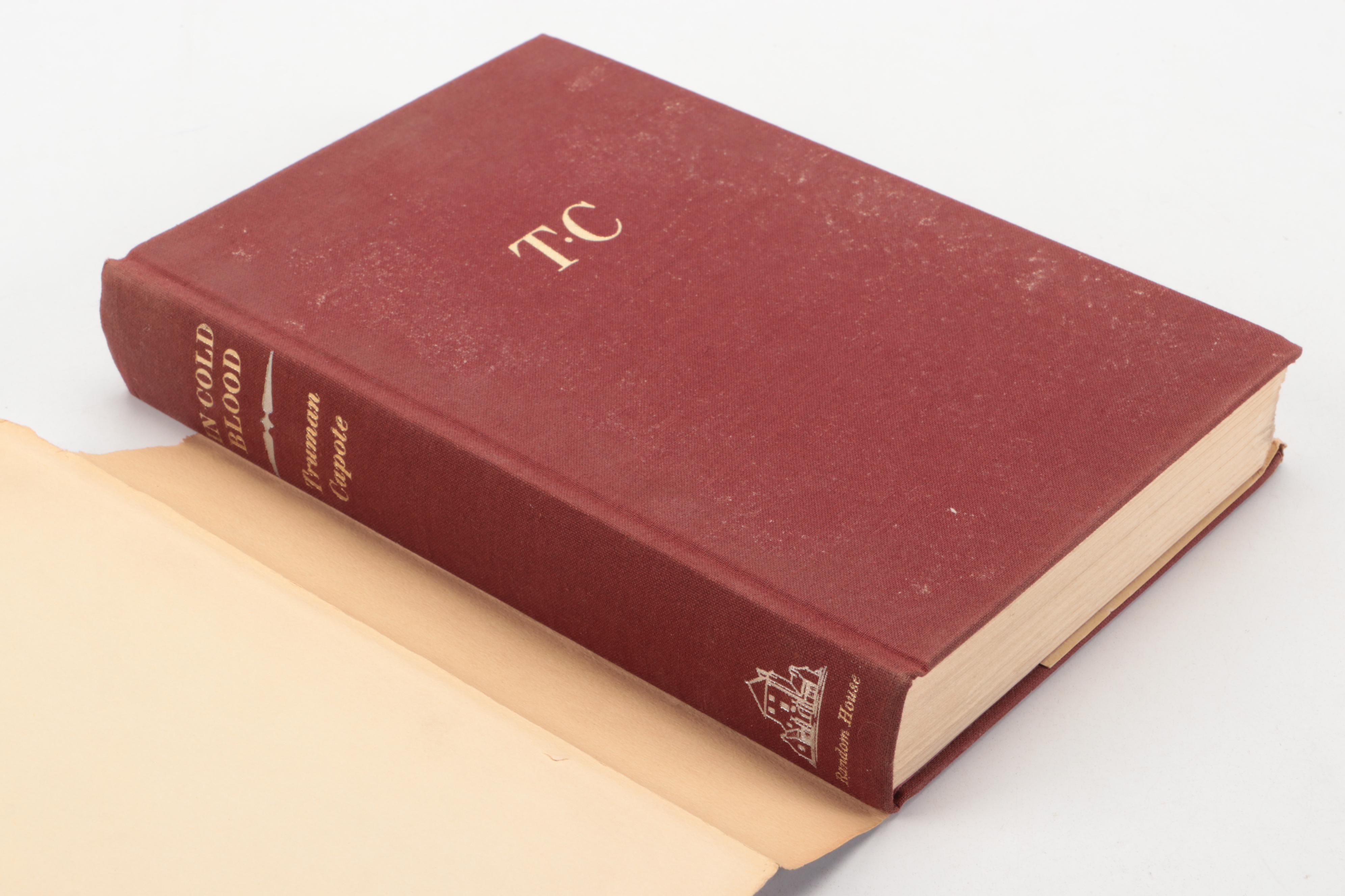 First Printing "In Cold Blood" by Truman Capote, 1966
