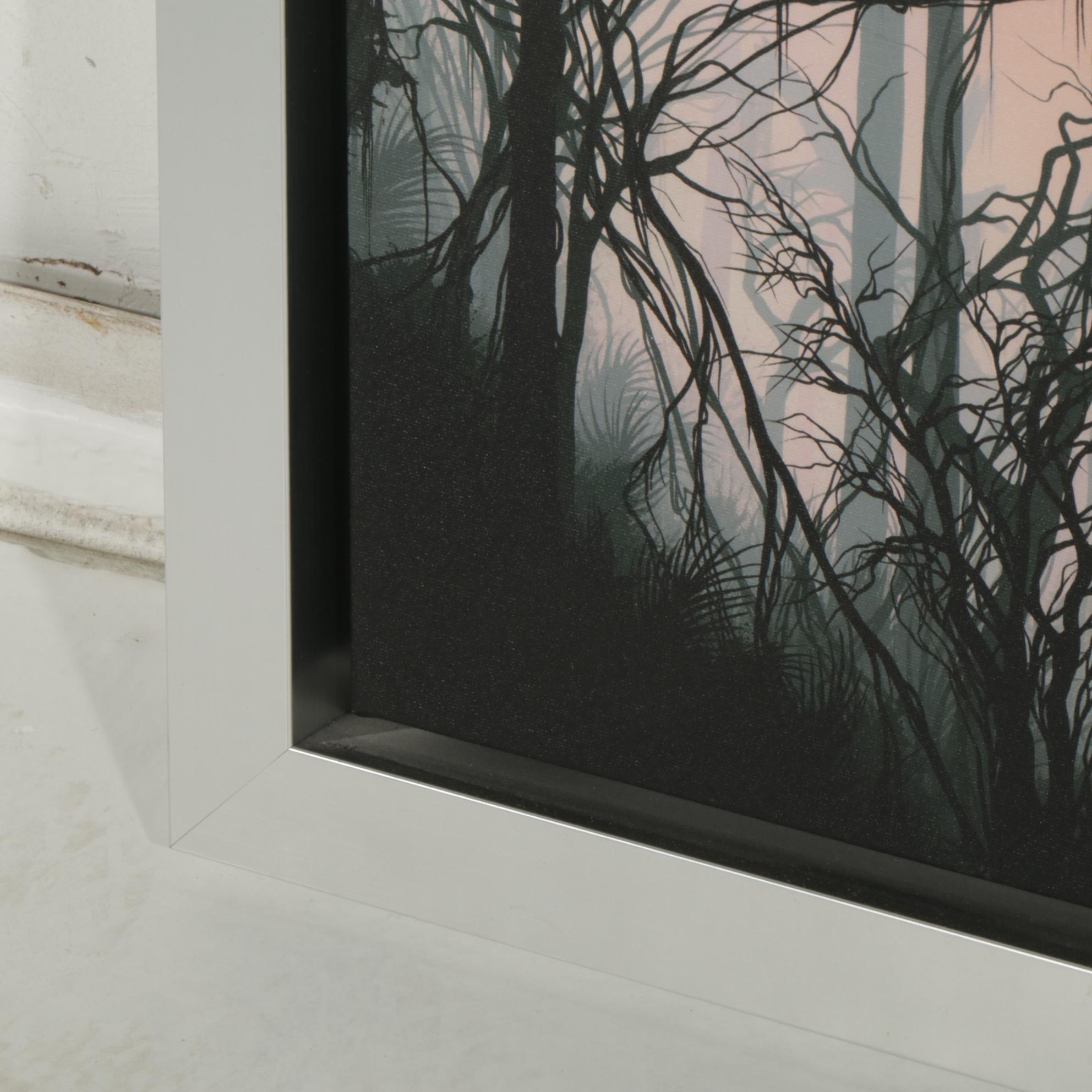 Tanner "Chaos at Dusk" Giclee Print on Canvas, 2009