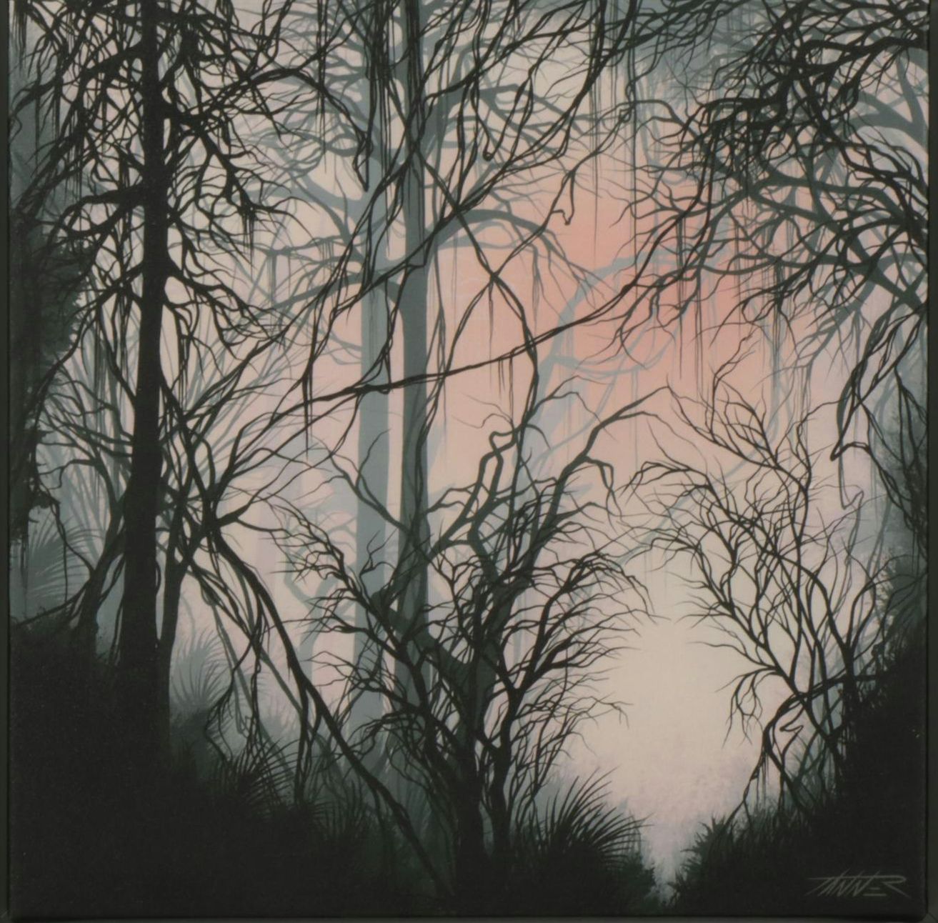 Tanner "Chaos at Dusk" Giclee Print on Canvas, 2009