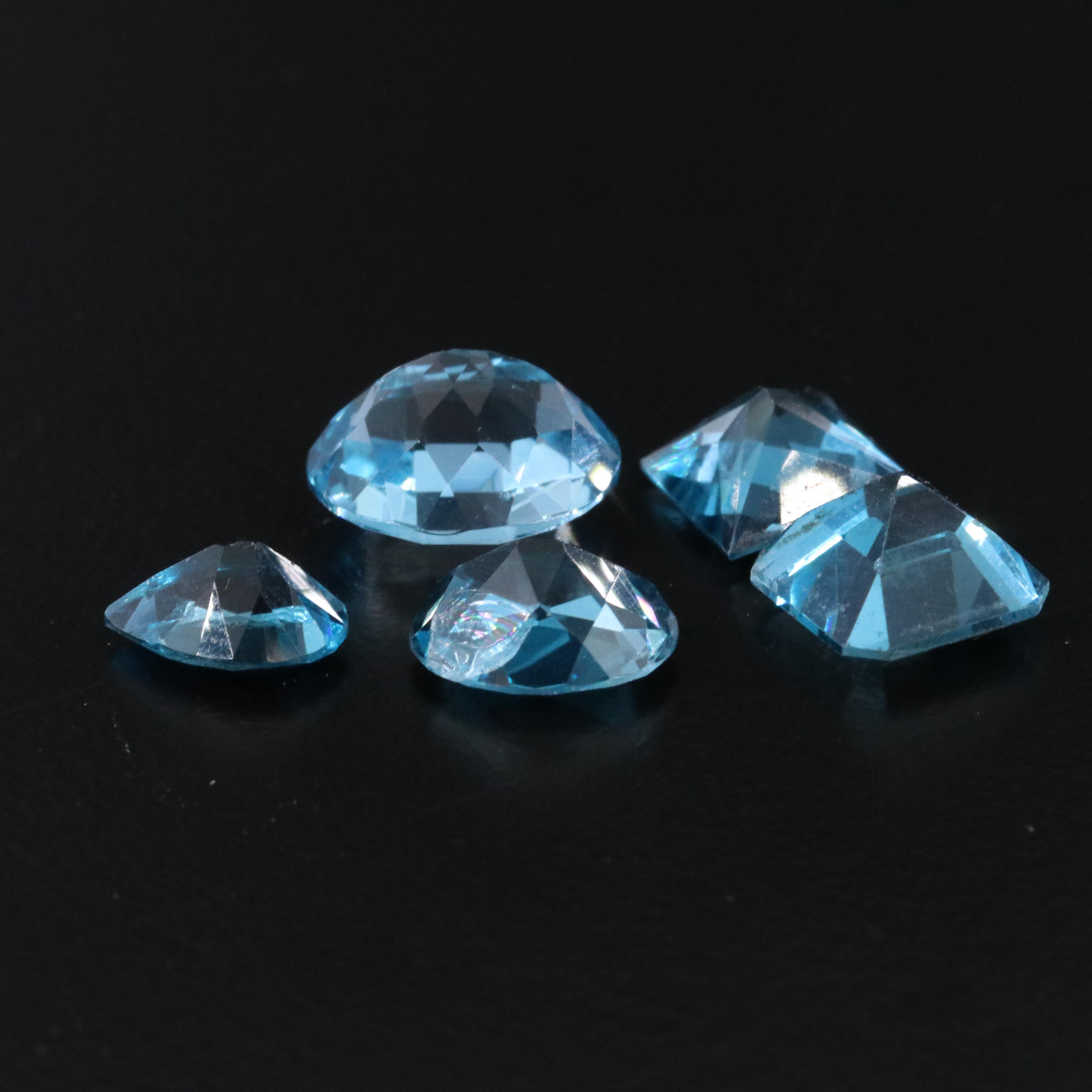 Loose 17.81 CTW London Blue Topaz