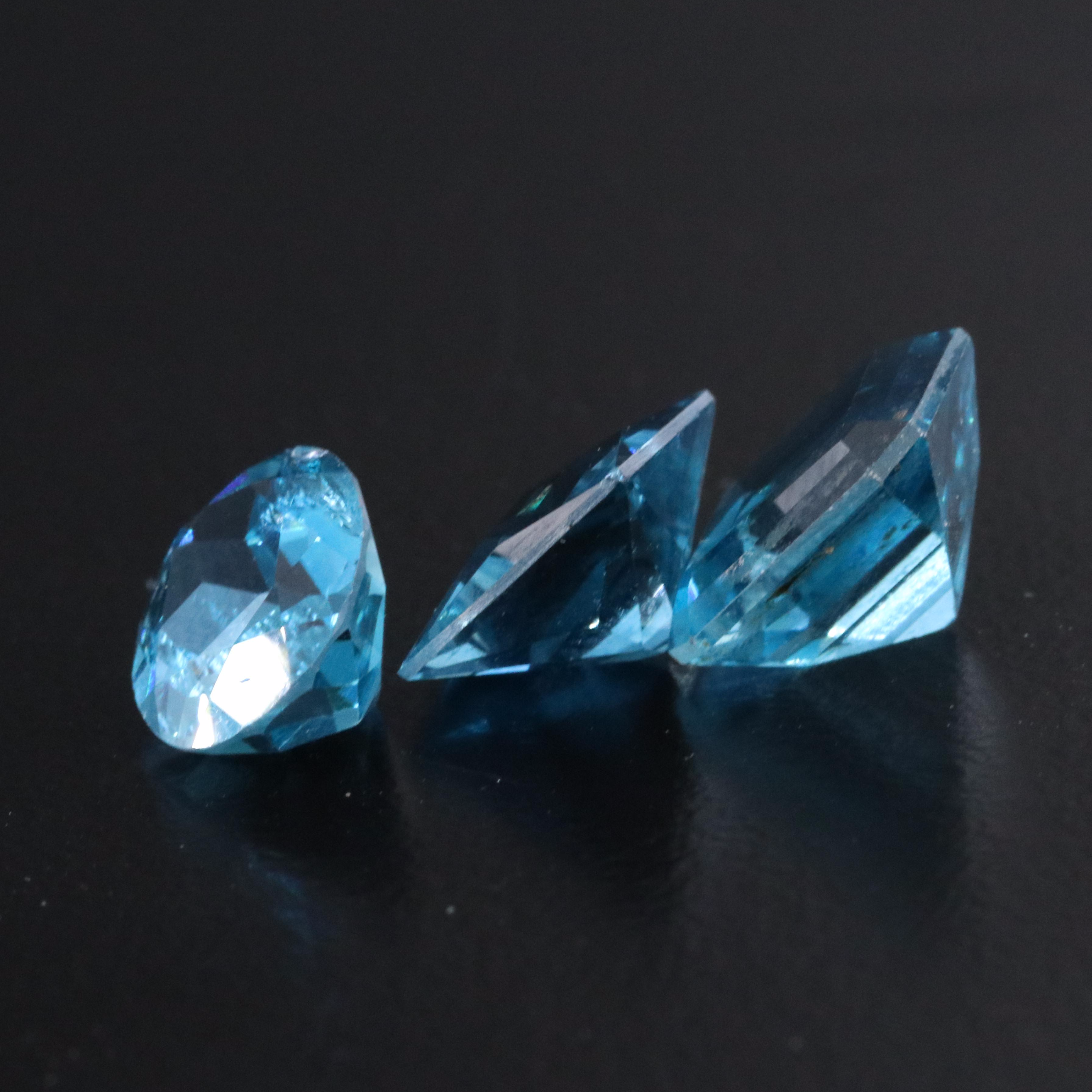Loose 17.81 CTW London Blue Topaz