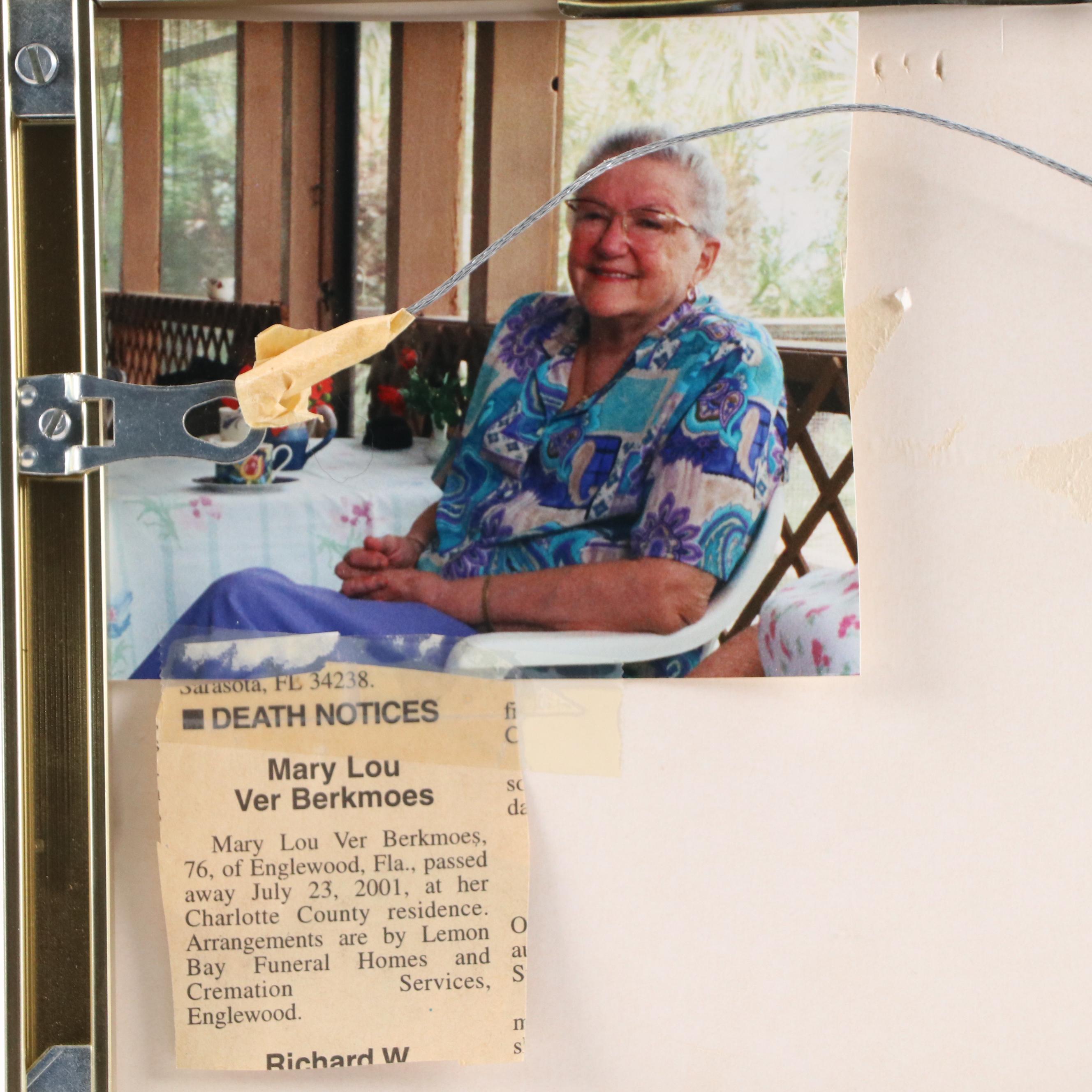 Mary Lou Park Coastal Watercolor "Boca Grande, FLA," 20th Century