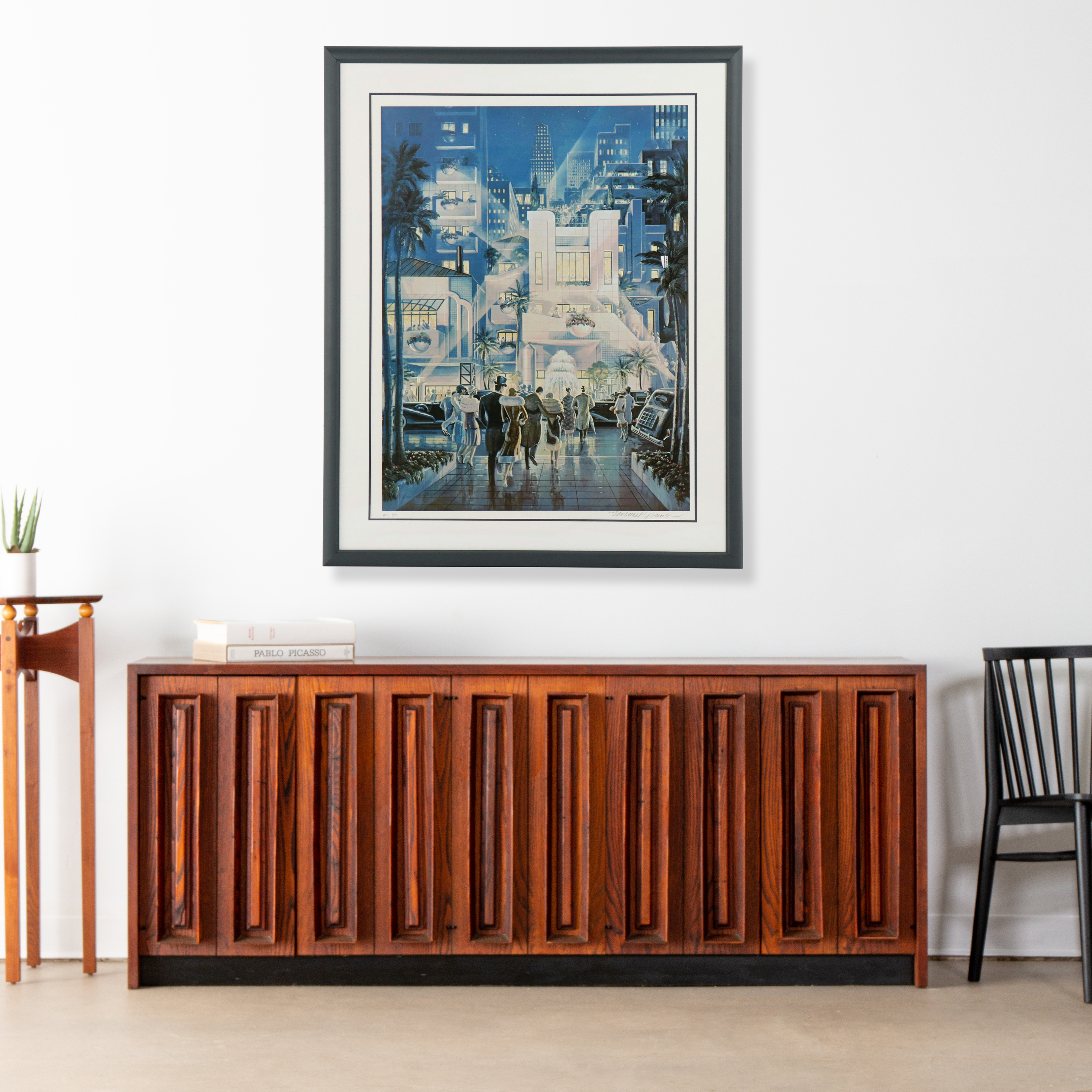 Michael Young Signed Serigraph "By Invitation Only," 1991