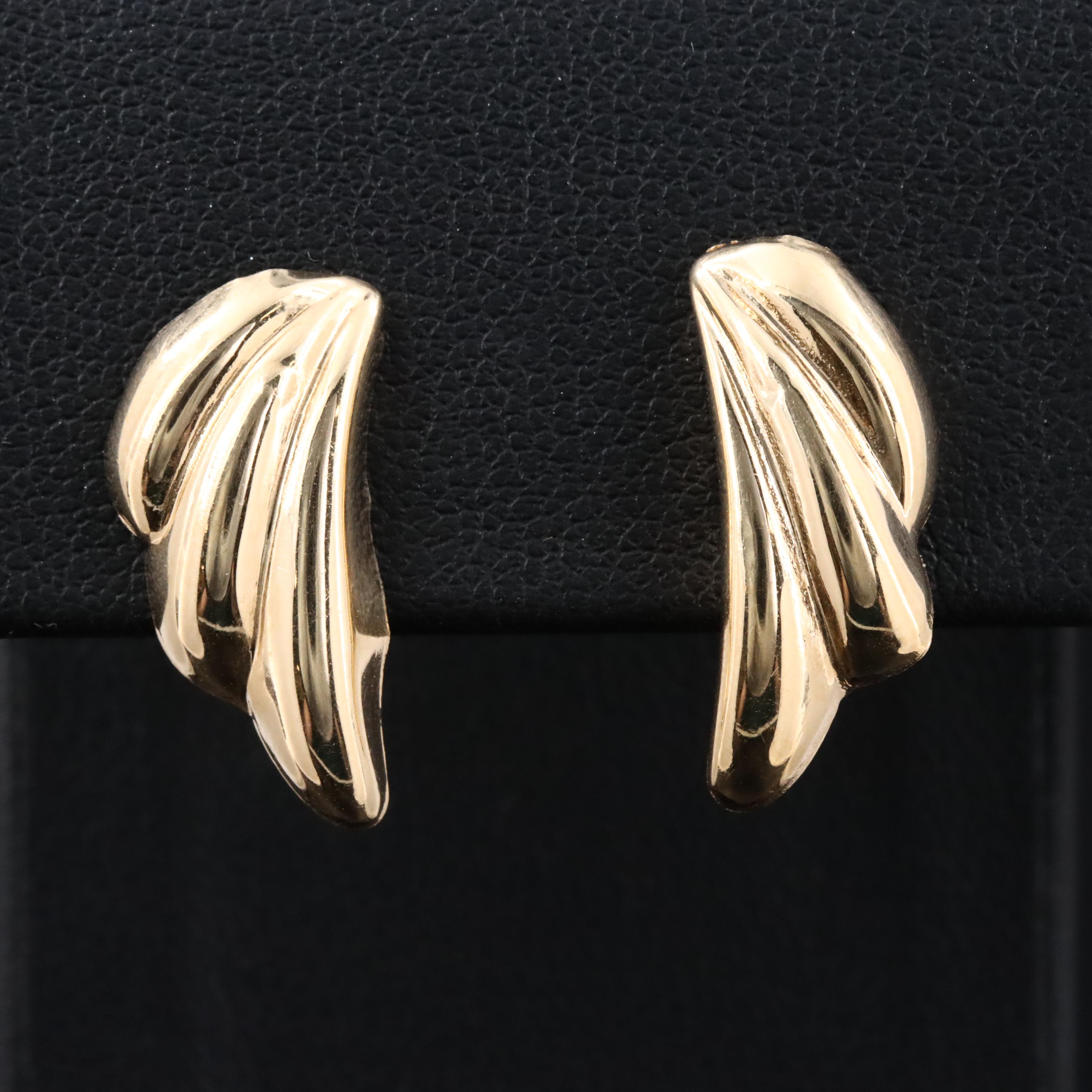14K Wing Earrings