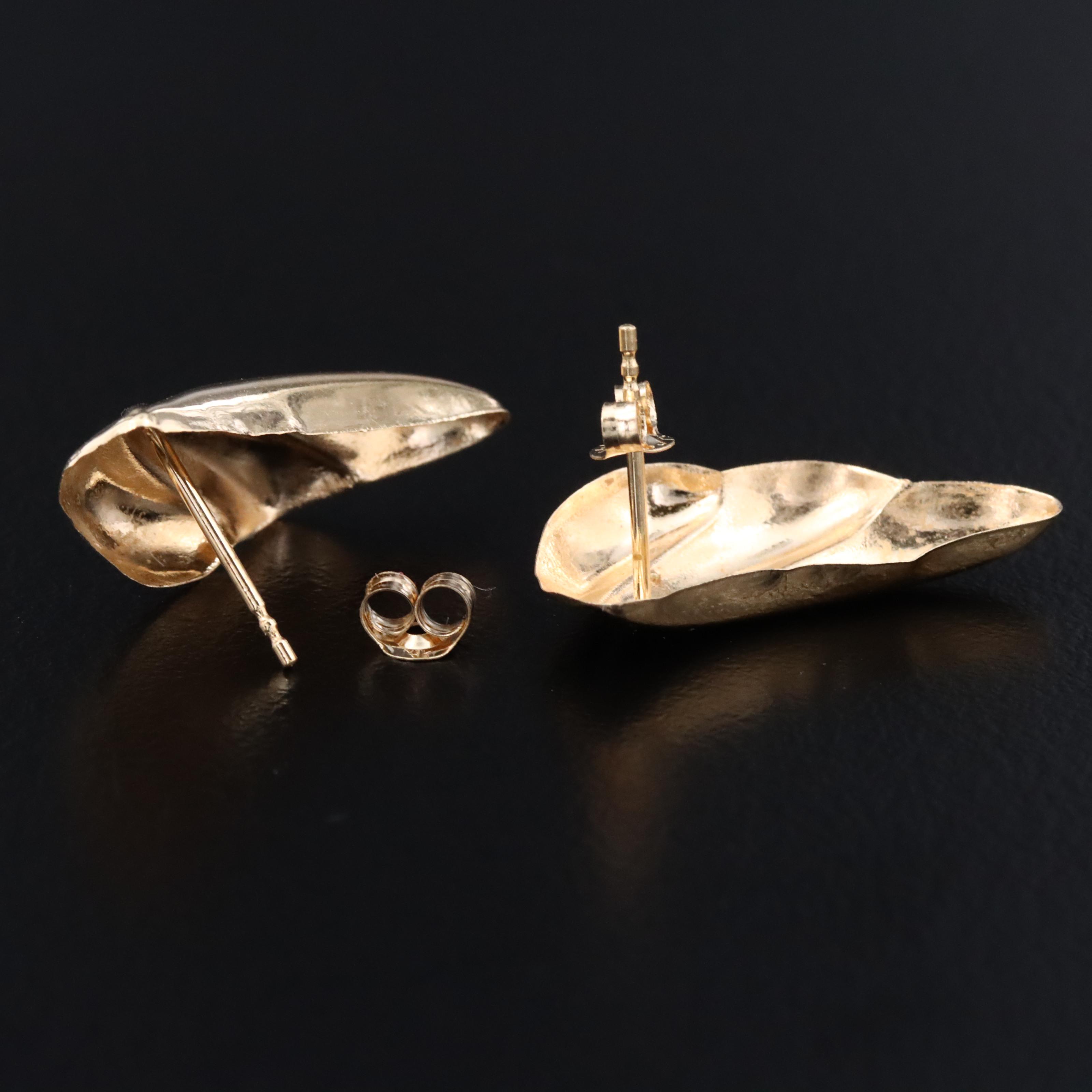 14K Wing Earrings
