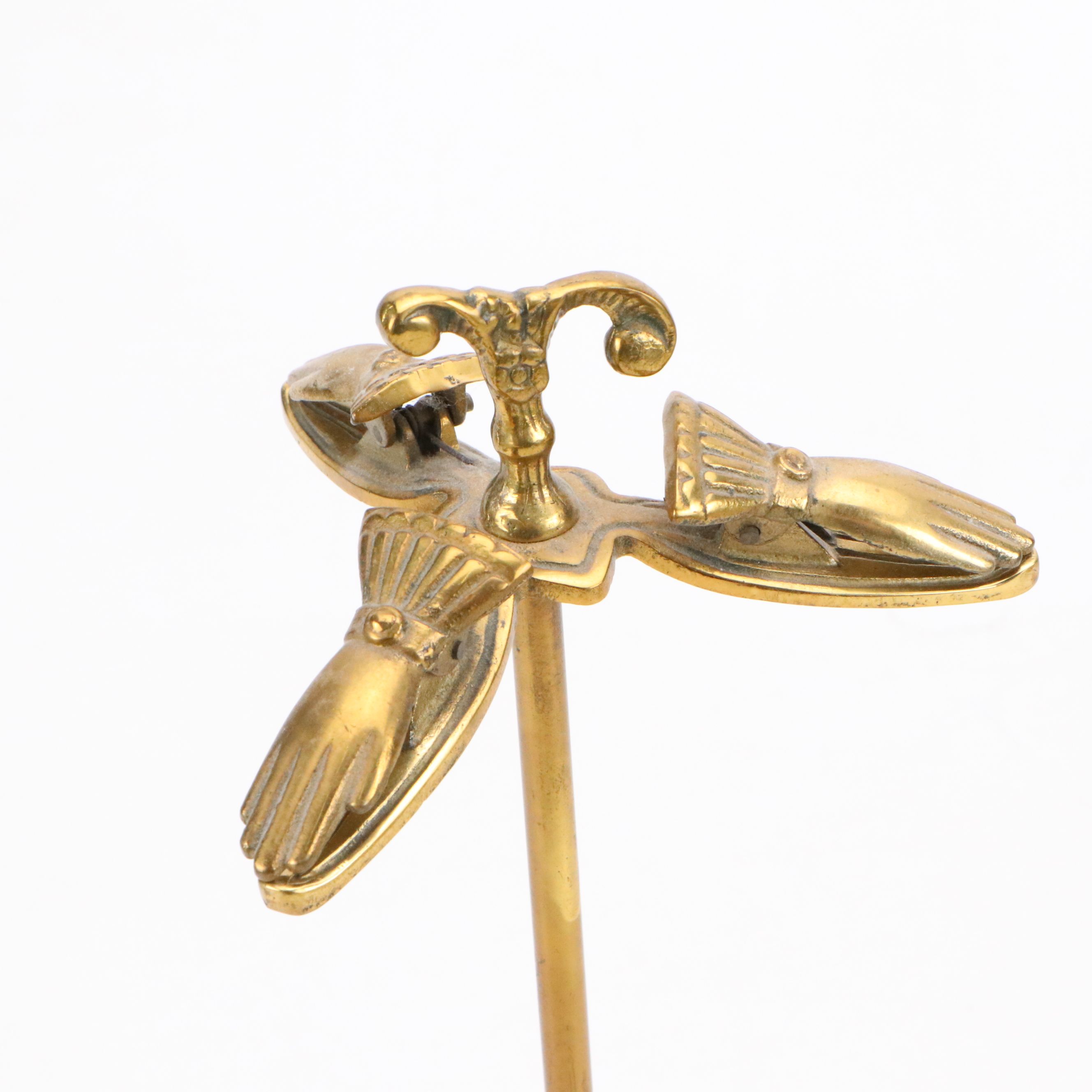 Victorian Style Brass Lamp, Brass Cricket Boxes, Silent Butler and Other Décor