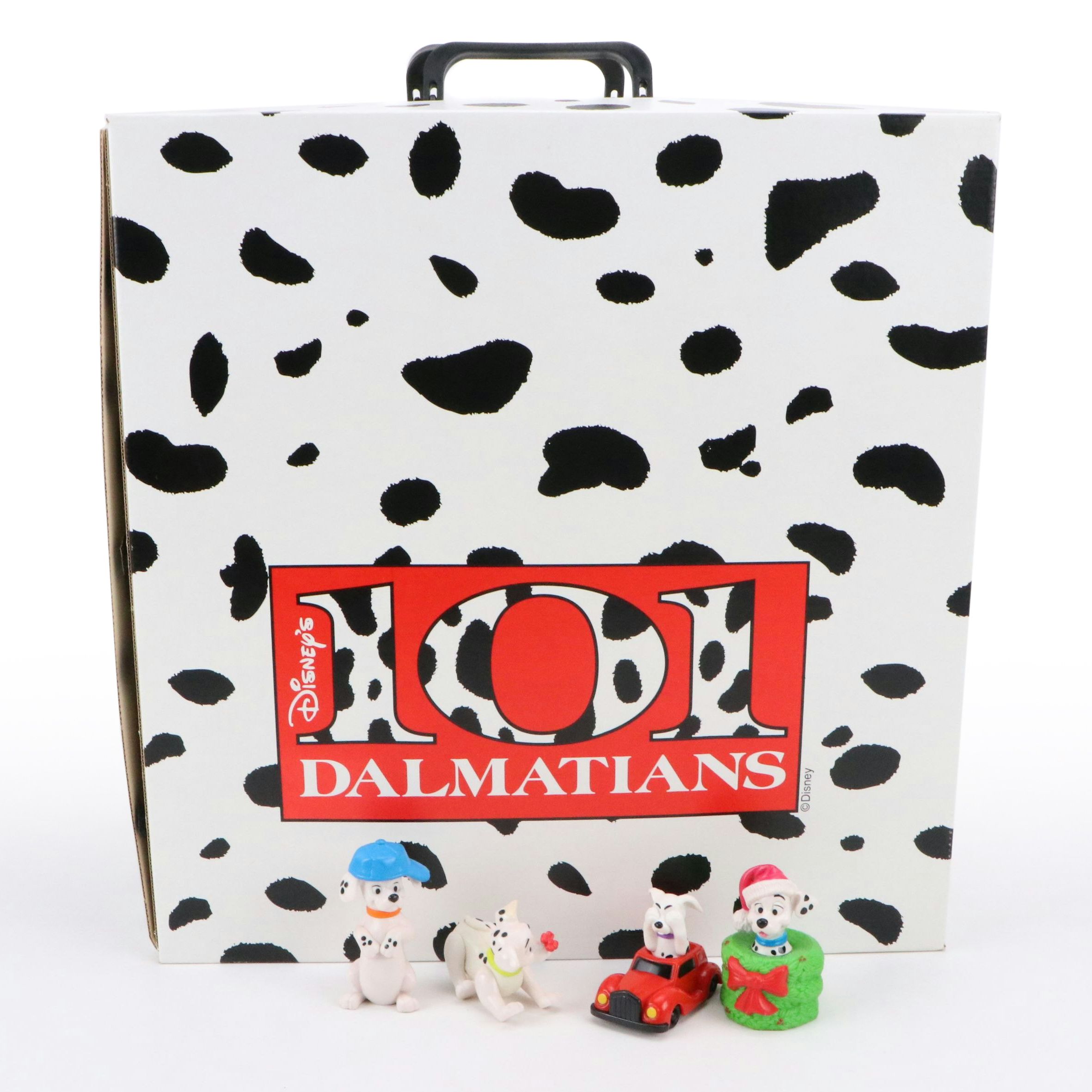 McDonald's for Disney's "101 Dalmatians" Happy Meal Toys Full Set with Case, COA