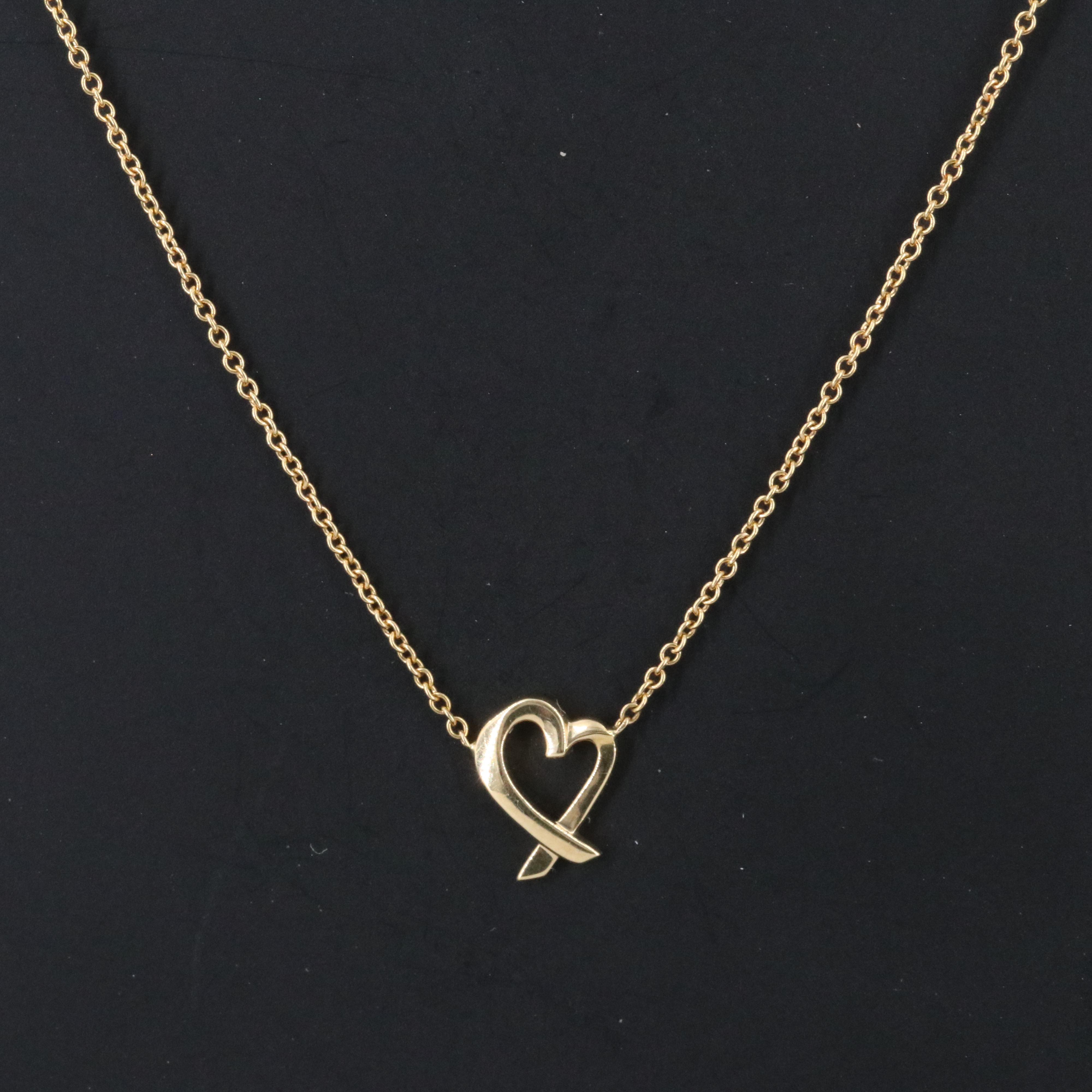 Paloma Picasso for Tiffany & Co. 18K Loving Heart Necklace