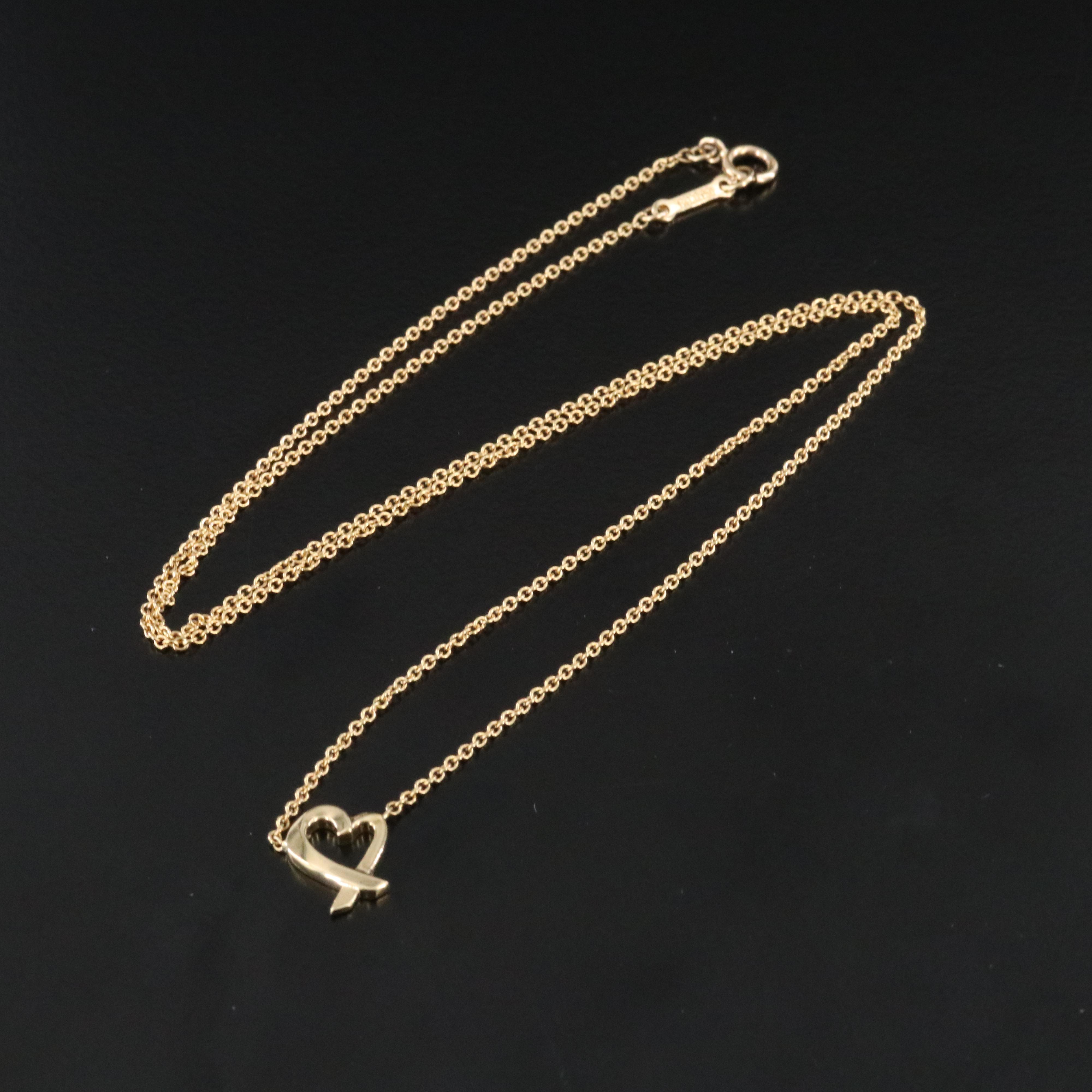 Paloma Picasso for Tiffany & Co. 18K Loving Heart Necklace